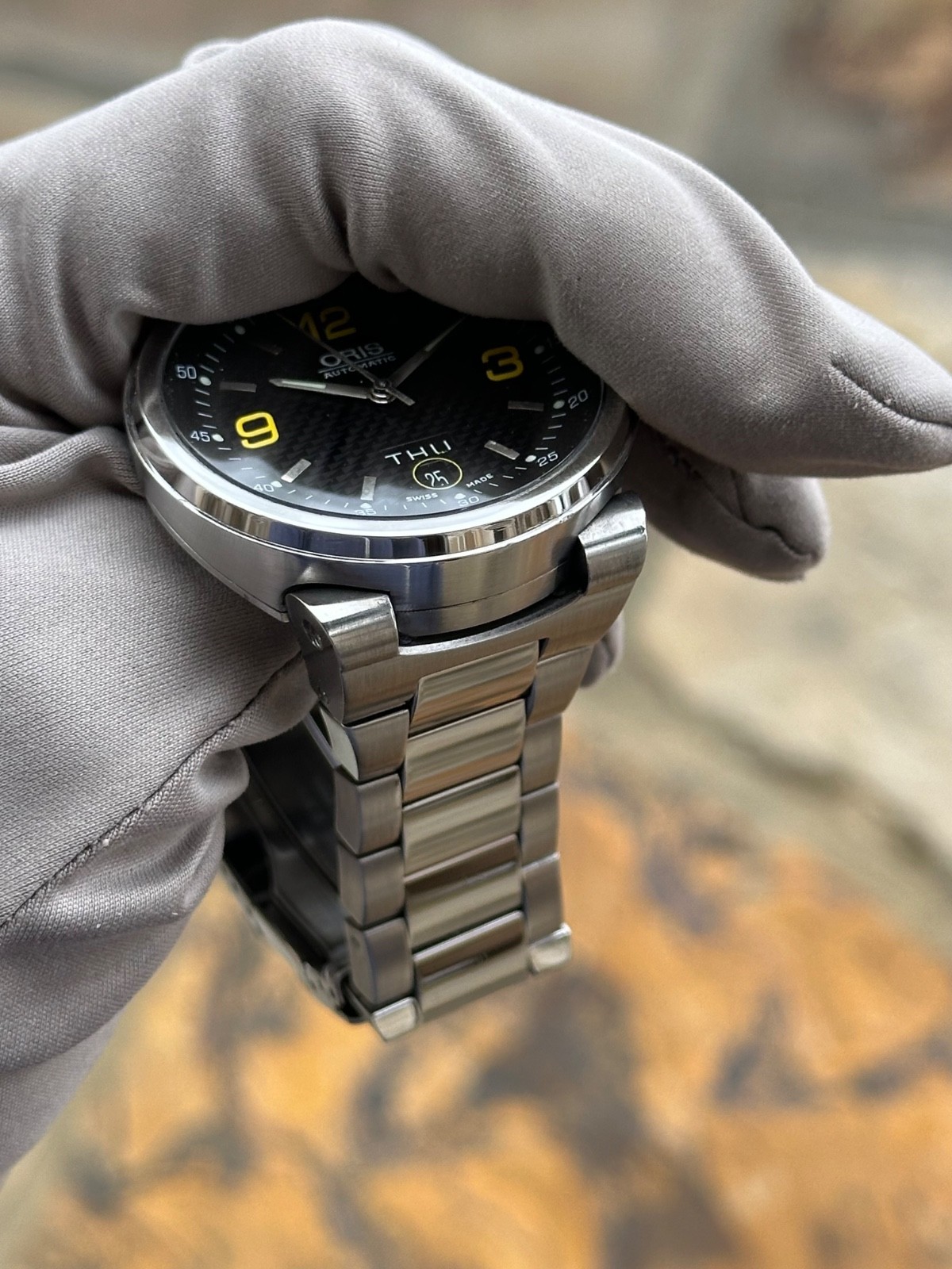 Oris Williams F1 Day Date Automatic 40.5mm Ref. 01 635 7560 4142-07 8 25 01