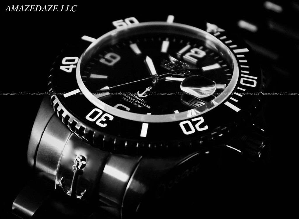 Tresod Mens 300M Ocean Master Sapphire Crystal Ceramic Bezel 24J Automatic Watch