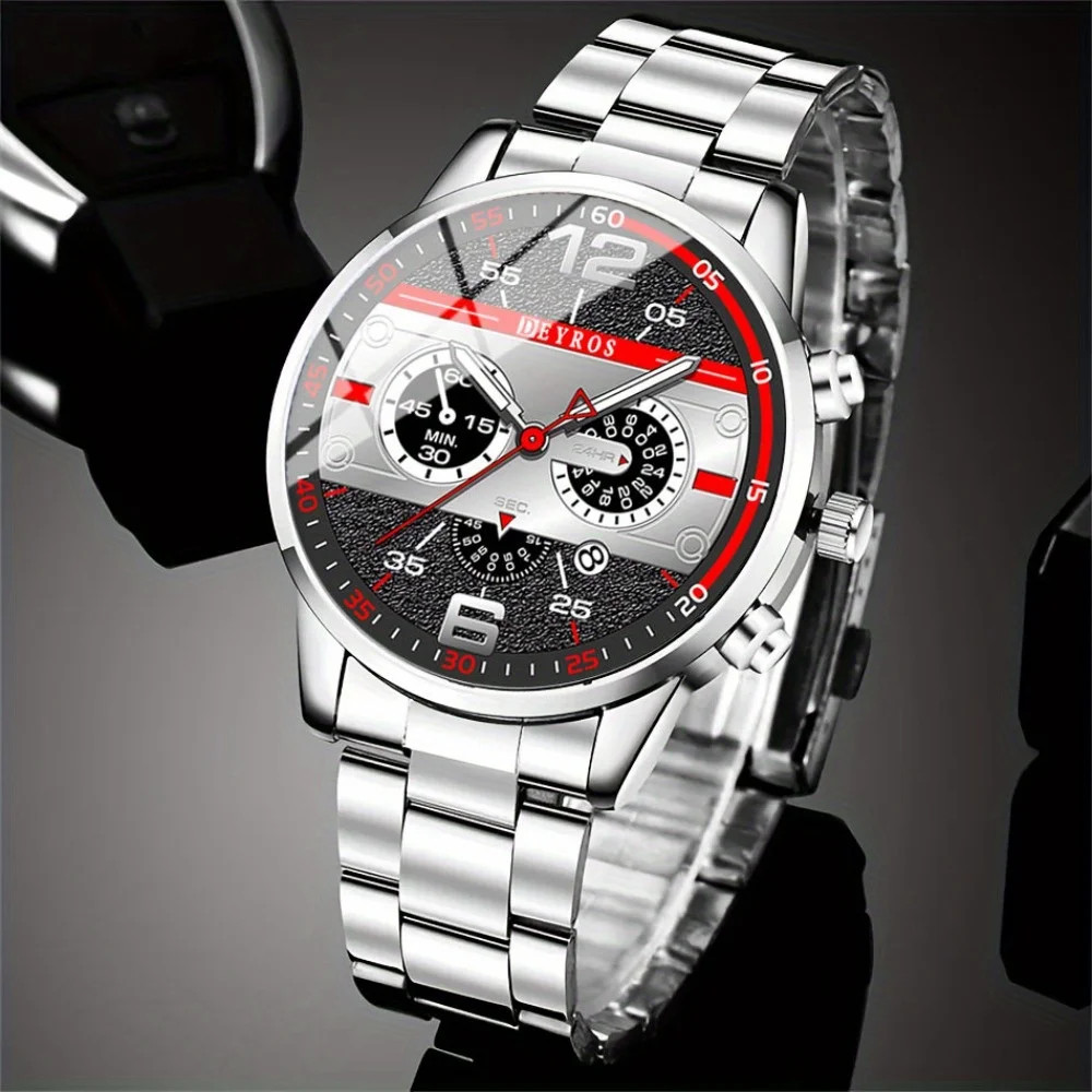 Men’s Casual Quartz Wristwatch – A Perfect Daily Accessory and Gift Option