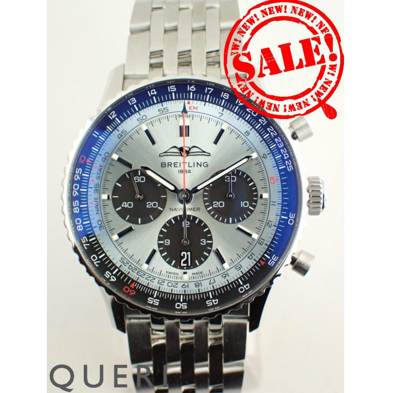 [USED Excellent] Breitling Navitimer B01 43 Chronograph AB0138 Watch With Box