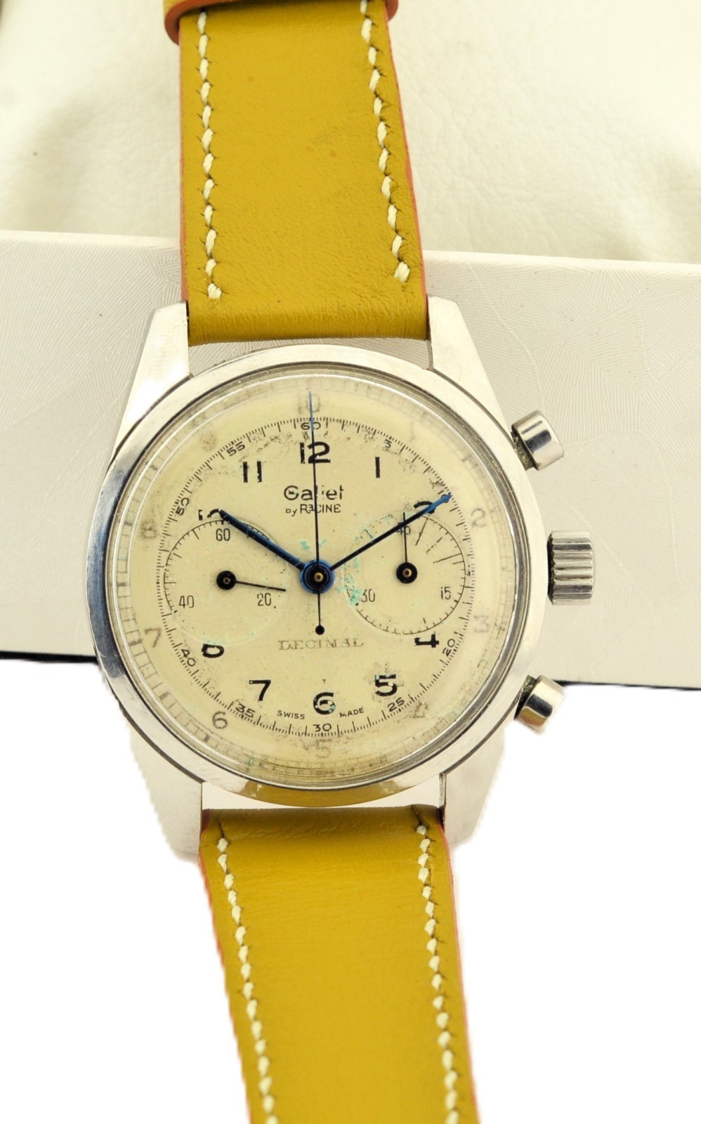 Vintage Gallet Multichron Decimal “By Racine” – Excelsior Park EP.4 37 mm
