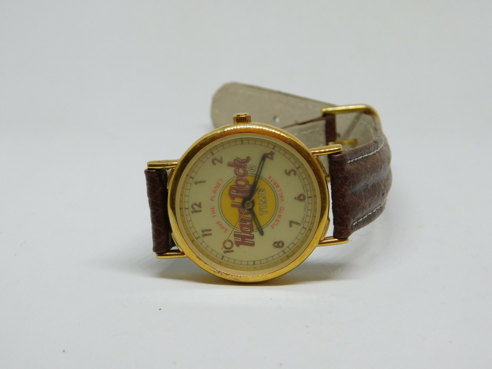 Hard Rock Cafe Logo Quartz Analog Women’s Watch New Battery