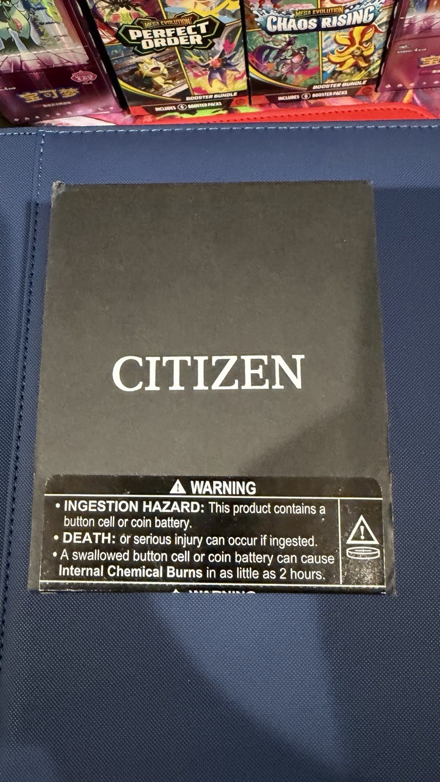 Citizen Tsuyosa Automatic Blue Dial Silver Stainless Steel Bracelet Watch w/Box