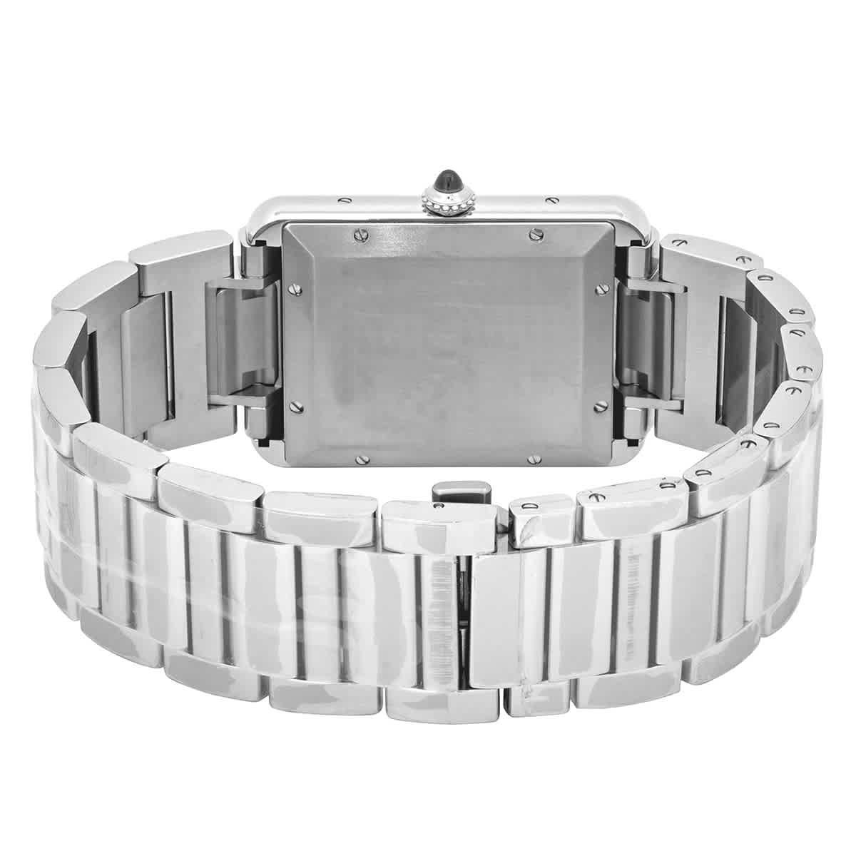 Cartier Tank Automatic Silver Dial Men’s Watch WSTA0053