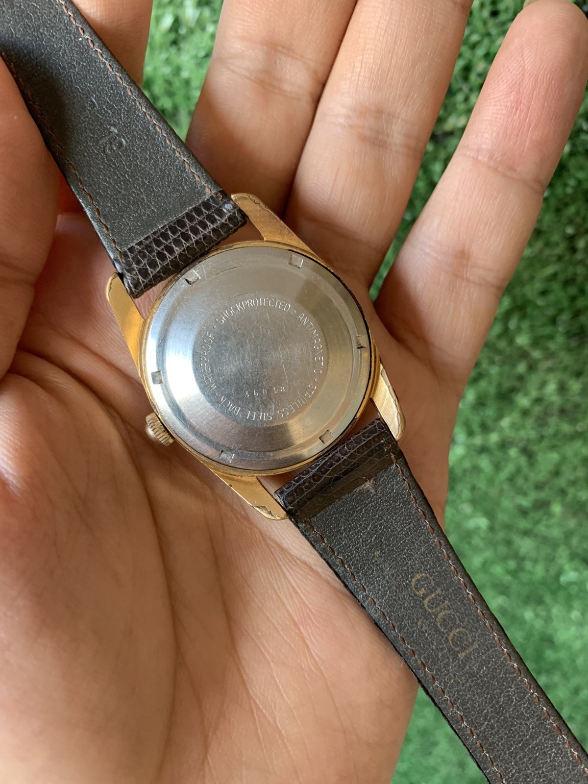 Vintage Nivada Compensamatic Mechanical Watch 35mm Manual Classic Dress Watch