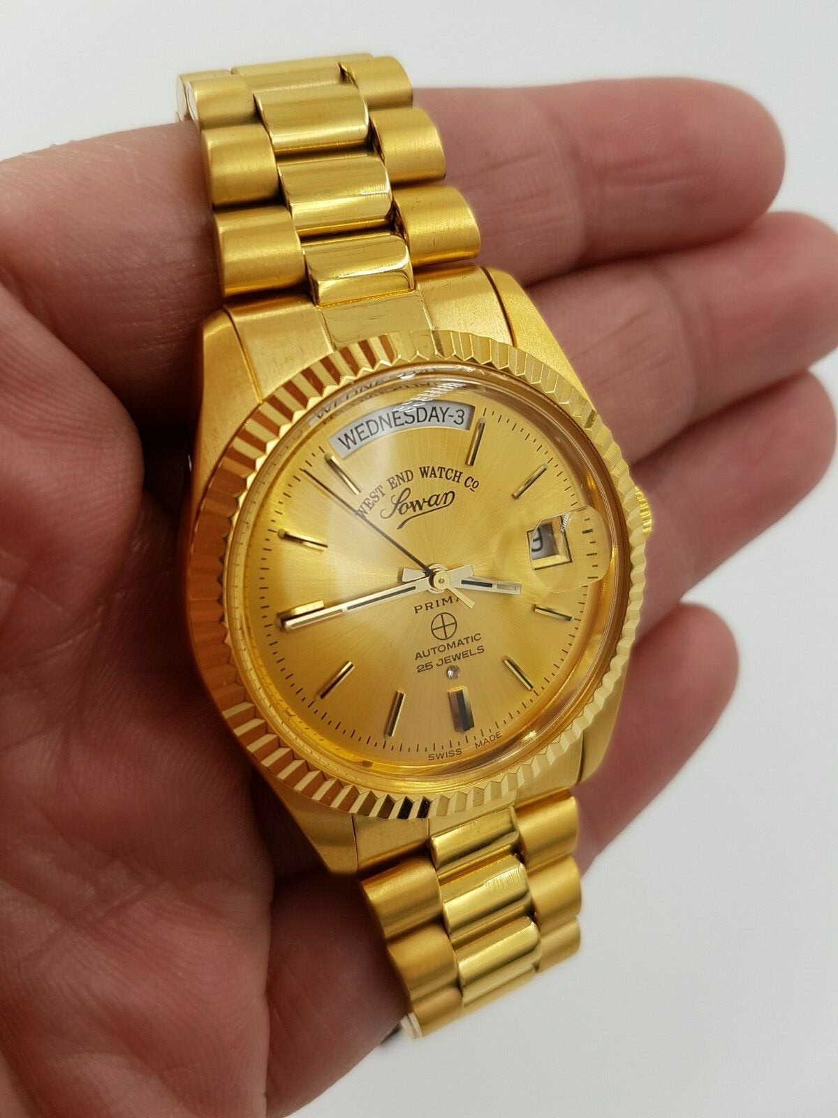 West End 5027.35.2708B Automatic Classic Oyster Swiss Unisex Rare Watch