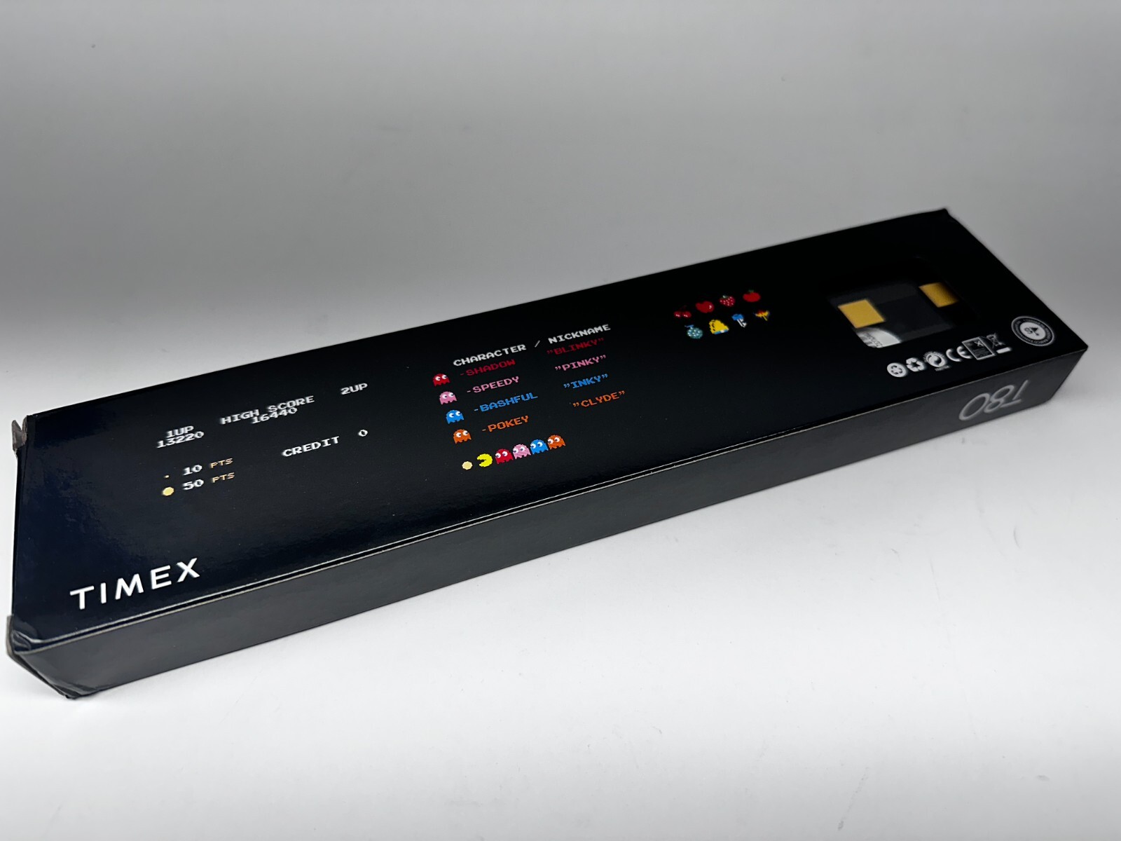 Timex X Pacman T80 Digital Stainless Steel – Black – TW2U32100 NEW Rare LAST ONE