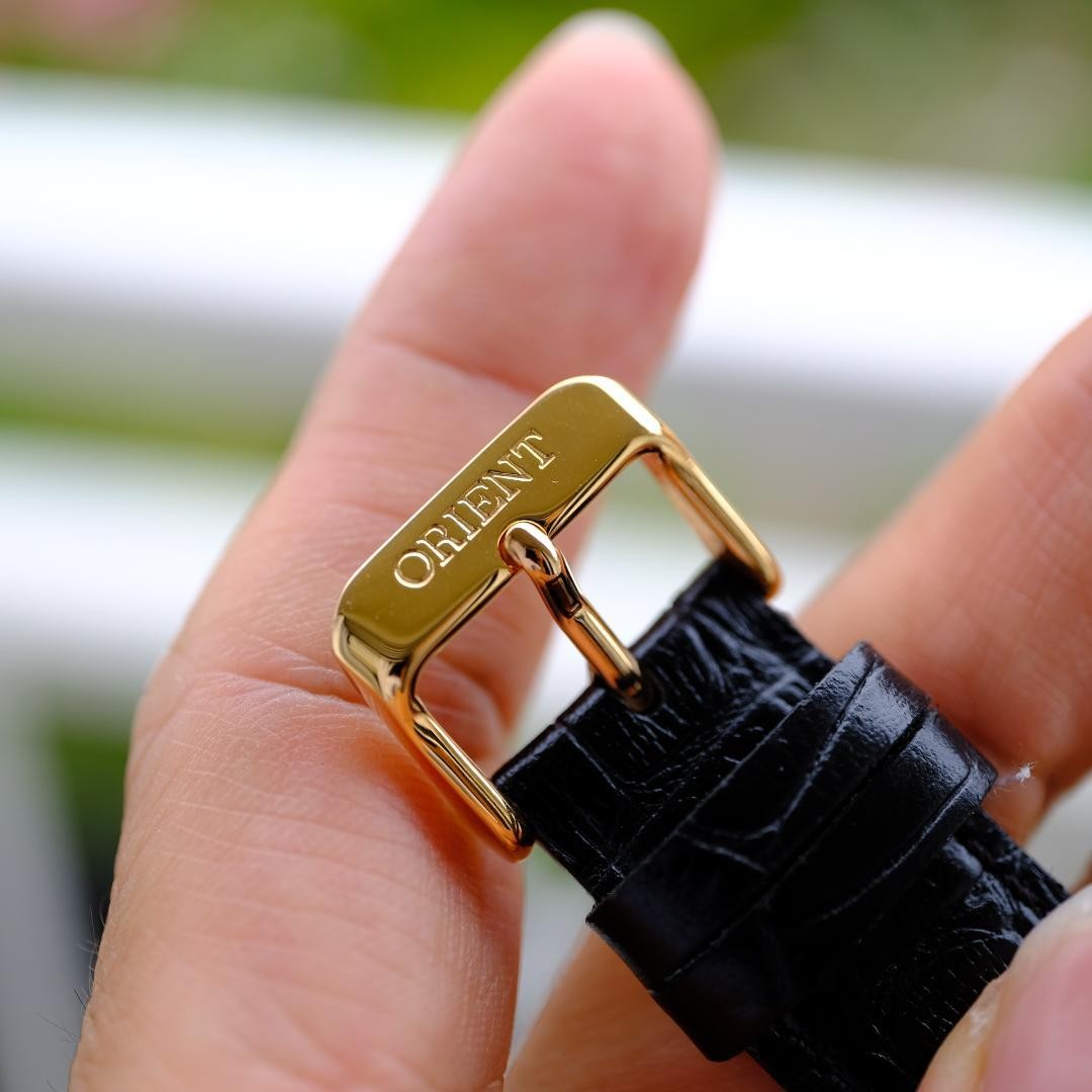 Superb Condition ORIENT Sun Moon Automatic Gold