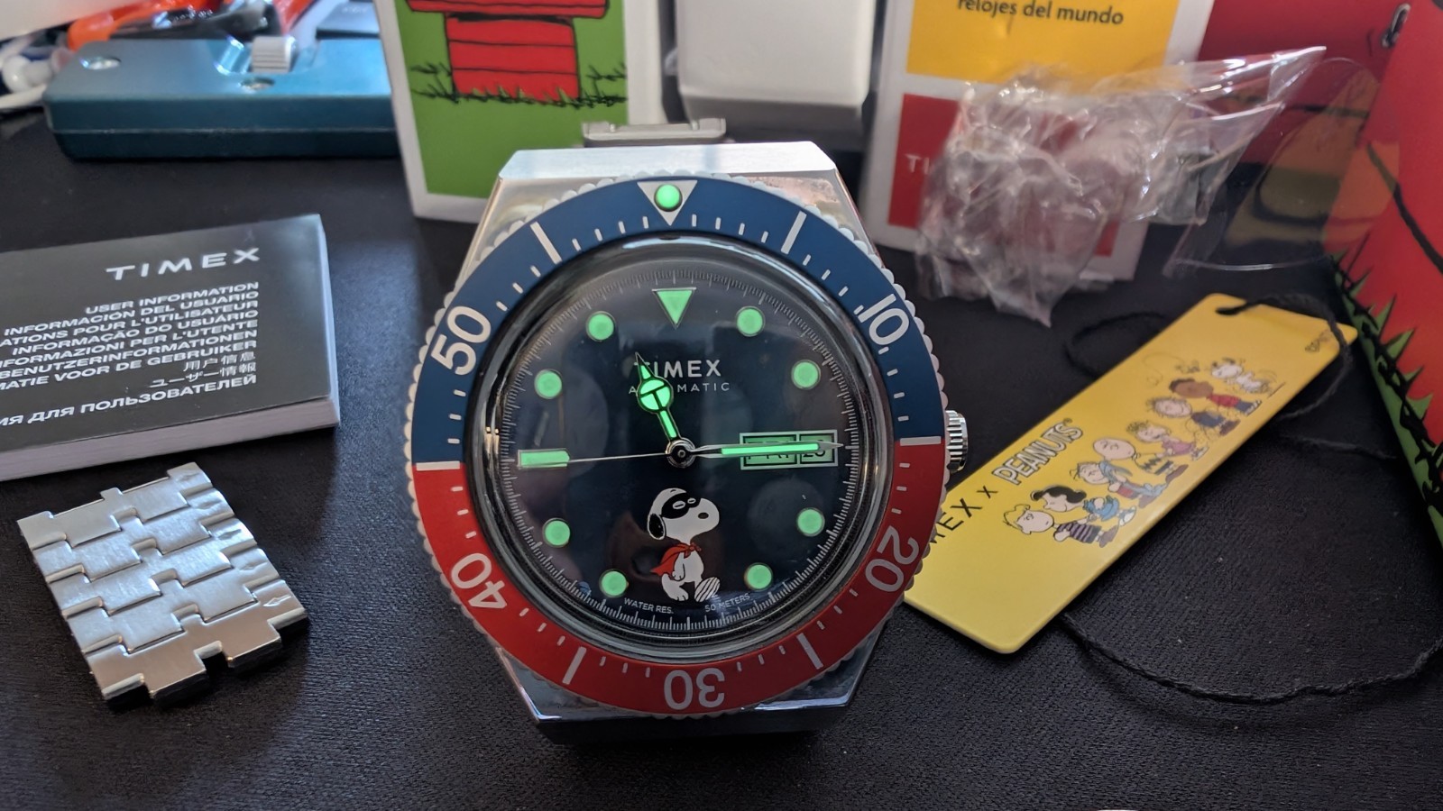 Timex M79 Automatic x Peanuts Snoopy – TW2W47500