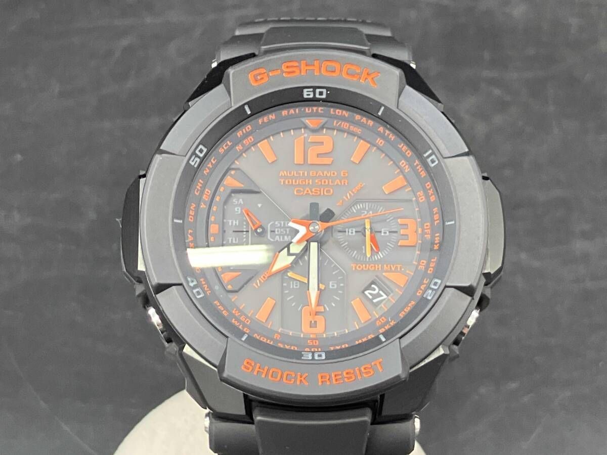 Excellent Condition CASIO G SHOCK GW 3000B Radio Solar Accessories