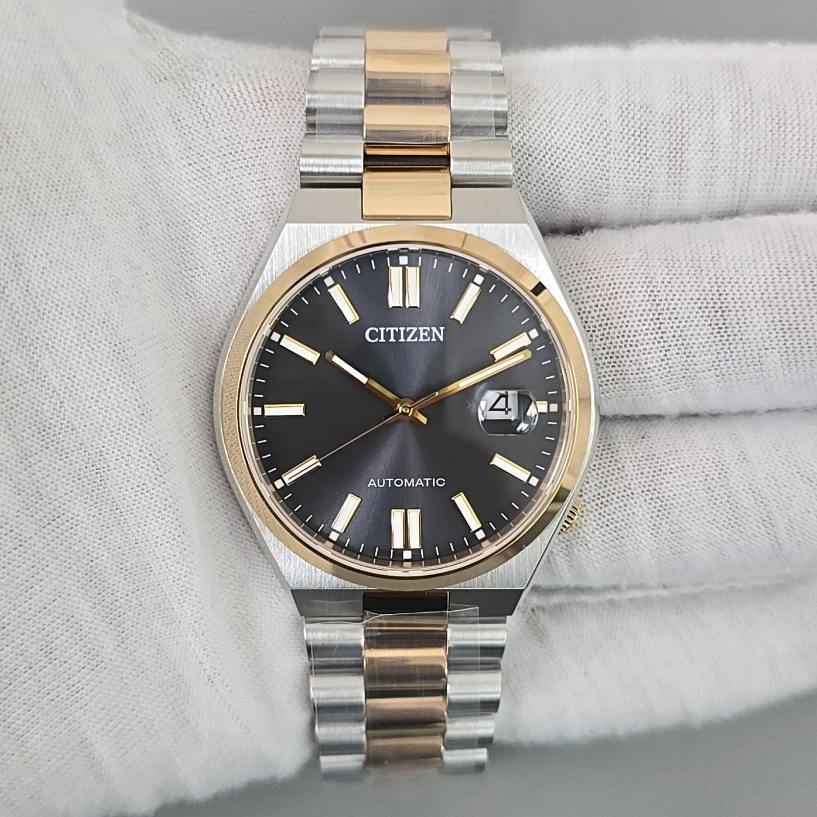 Citizen NJ0154-80H Tsuyosa Automatic Grey Dial Two-Tone New Full Set Men’s Watch