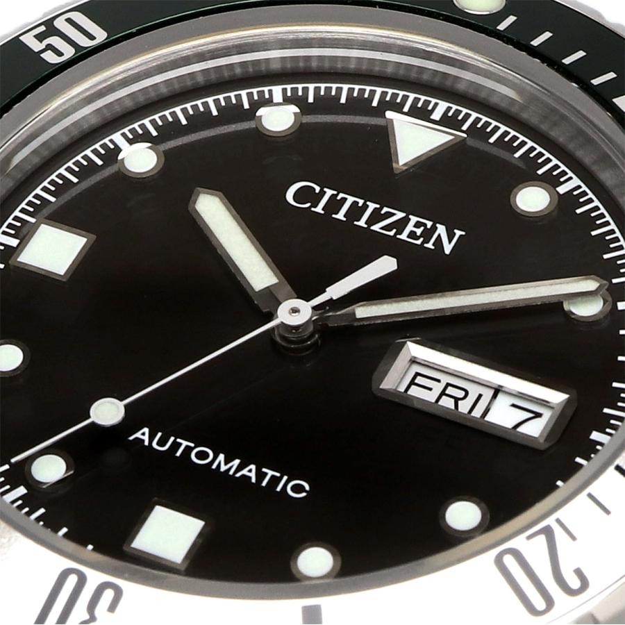 Citizen NH7531-50E Automatic Mechanical Men’s Watch Black Dial Stainless Steel
