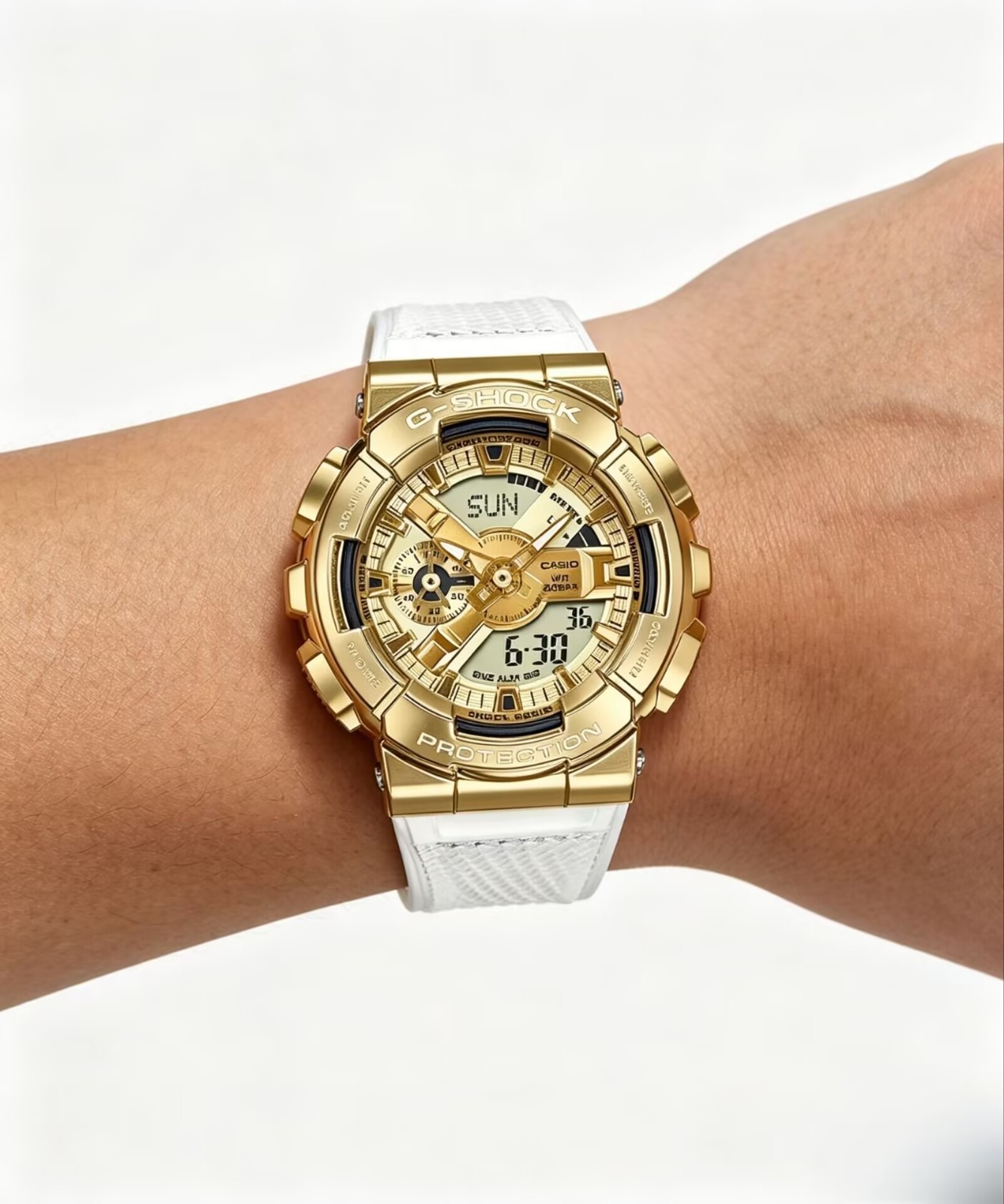 G-Shock GM-110SG-9AJF Matte Gold Bezel Analog-Digital Watch