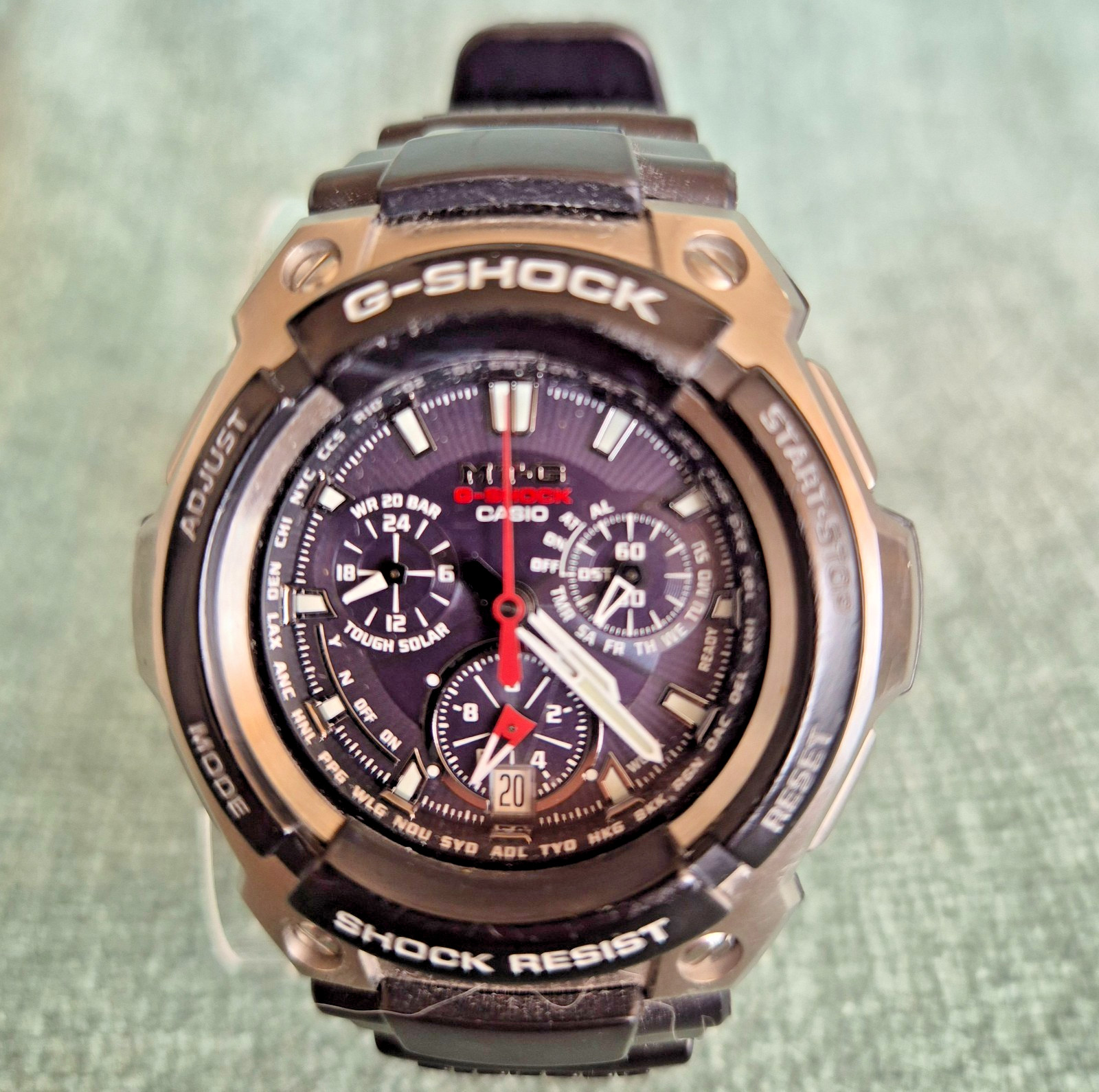 Casio G-Shock MTG-1000-1A – Tough Solar – Wave Ceptor (Japan / USA)