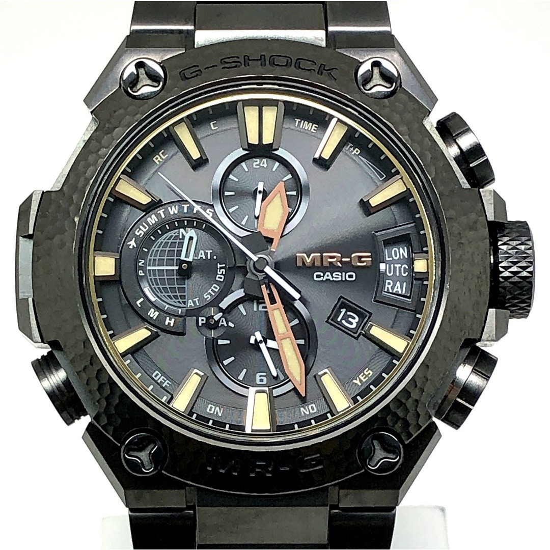 G-Shock MRG G2000HB 1A MR G Hammered TSUIKI Titanium Bluetooth GPS Solar Made in