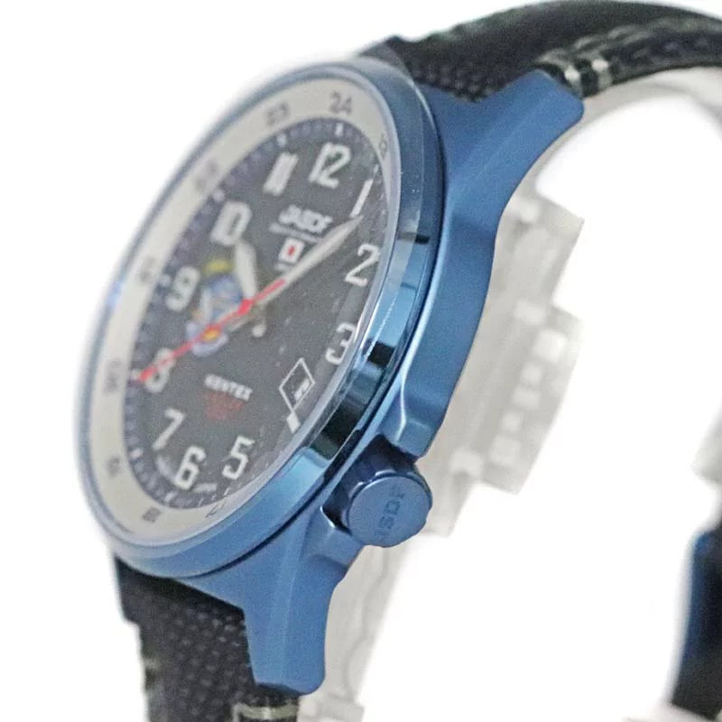 KENTEX S715M-07 JASDF Blue Impulse Solar Navy Blue Watch Used
