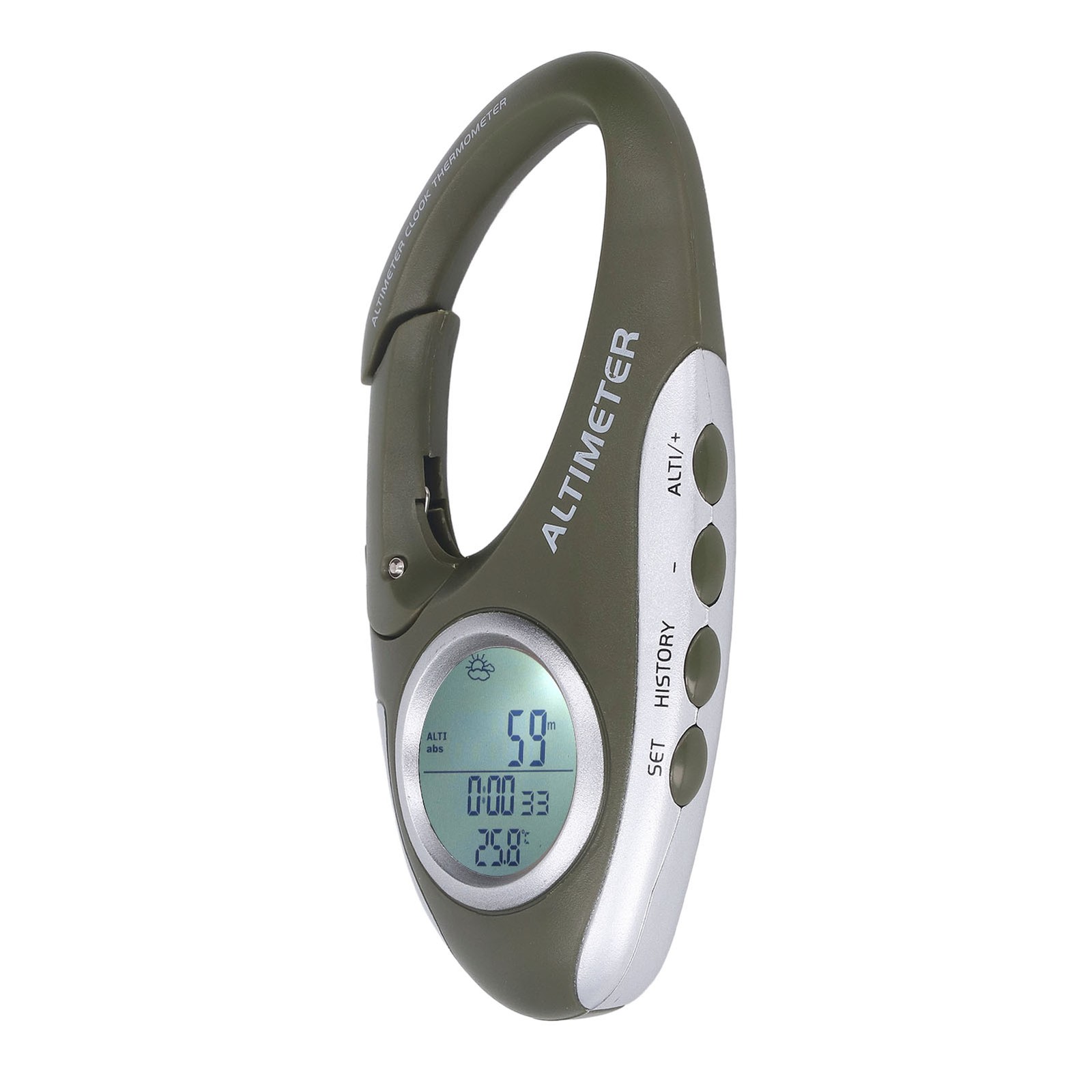 DIGITAL Altimeter Barometer ABS Housing Backlight Altitude Barometer Sports