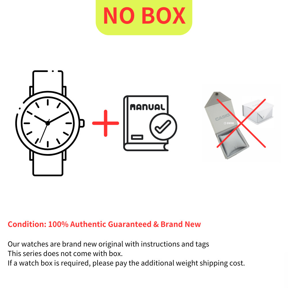 Casio MTP-B195D-7AV Men’s Watch White Dial Stainless Steel 50M Watch