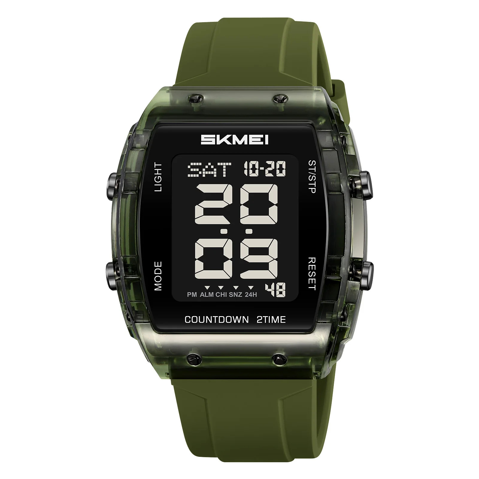 Mens Electronic Wristwatch TPU SKMEI 2410/2409 Female Rubber Silicone Fashion