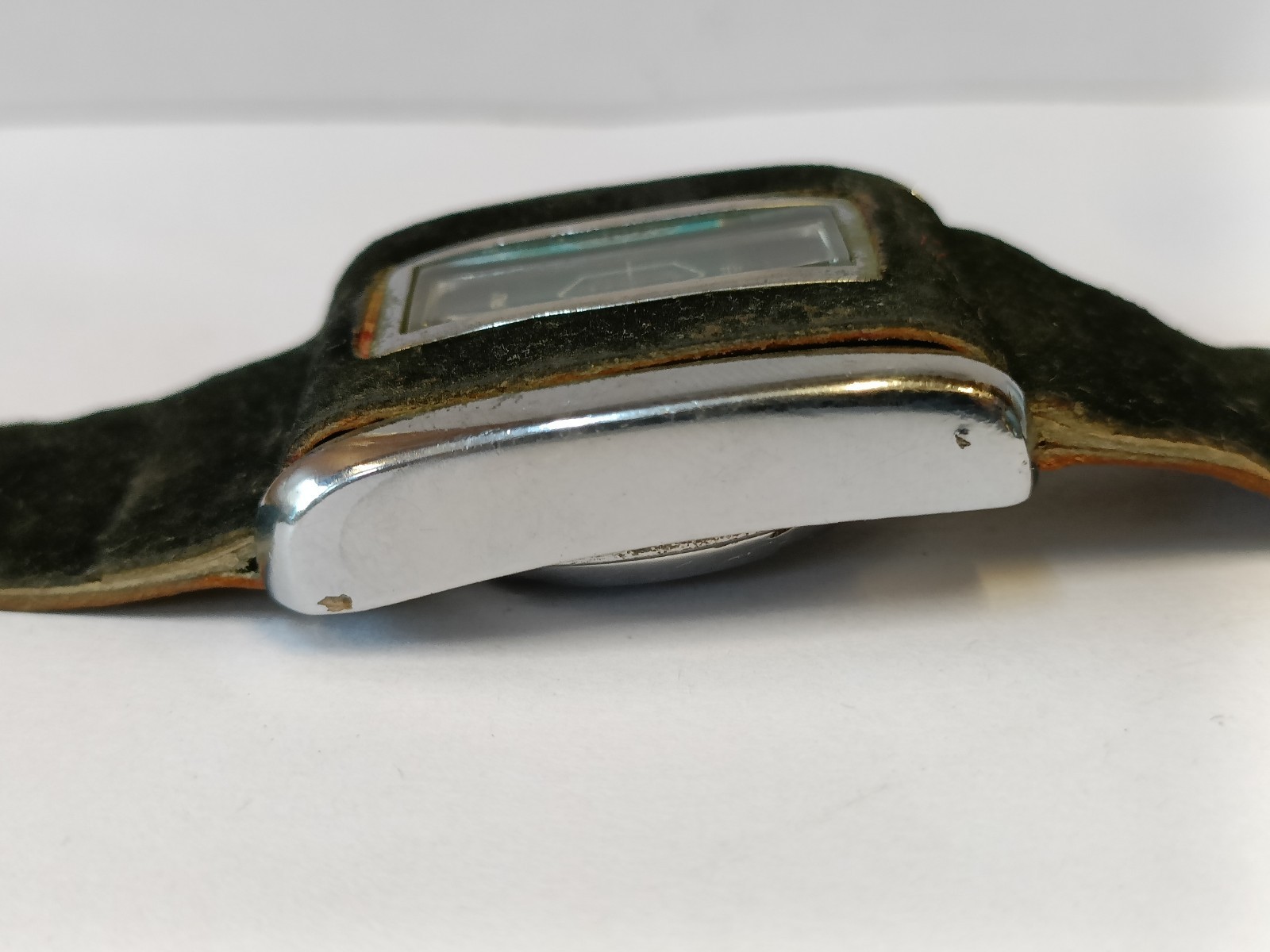 TENOR-DORLY DIGITAL JUMP HOURS AUTOMATIC PATINA GREEN DIAL SWISS MEN’S WORKING