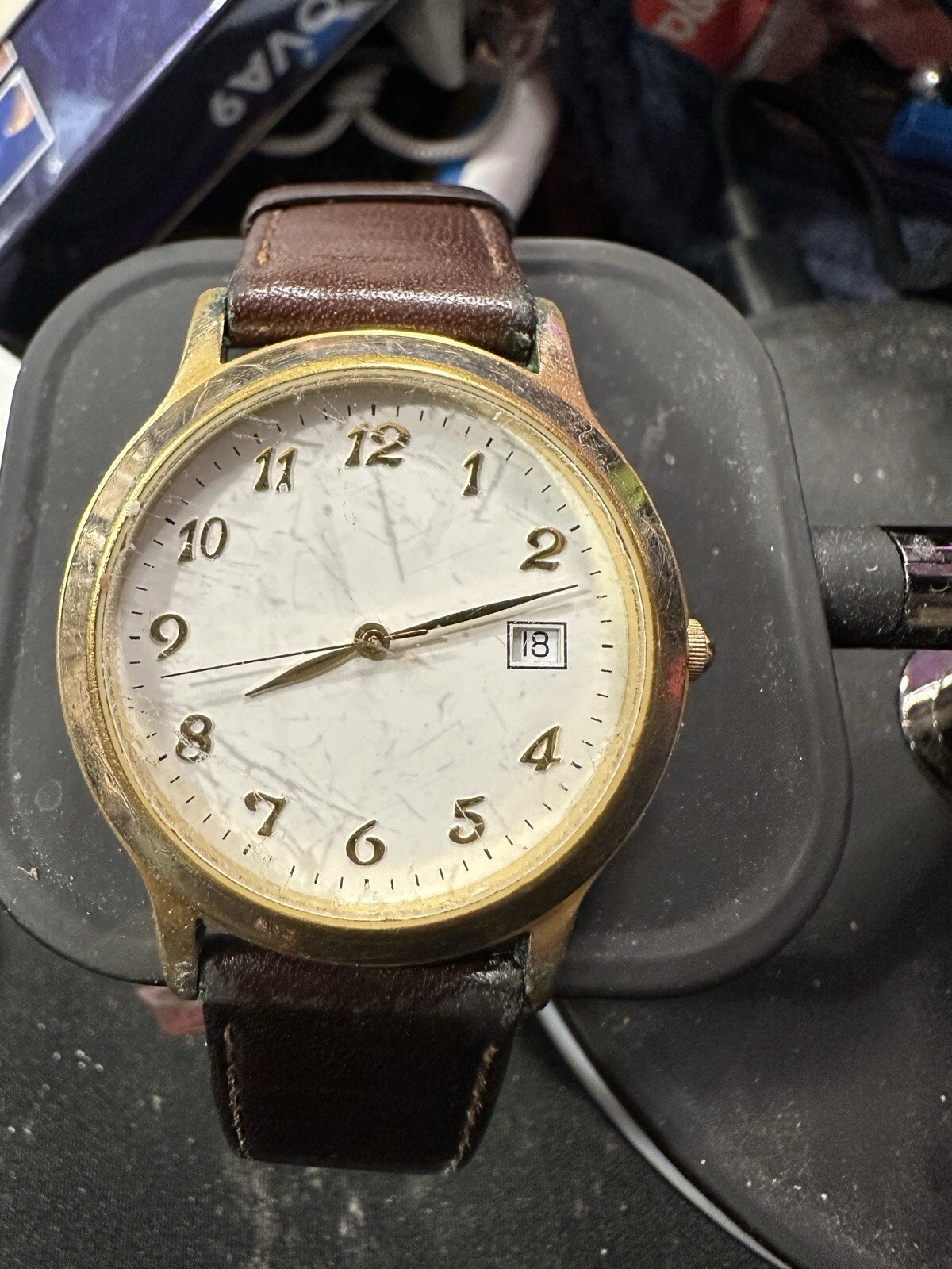 Marks & Spencer Men’s Wristwatch – Watch head only – no strap, may need battery