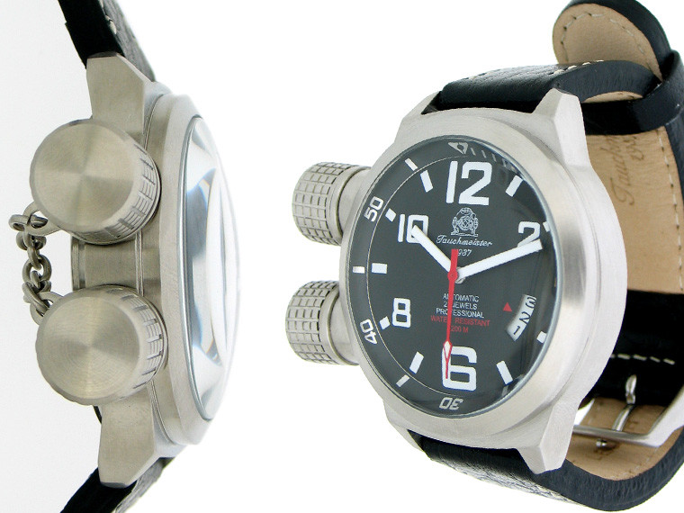 German U-Boot HORIZONTAL Crown Protection Automatic T0108