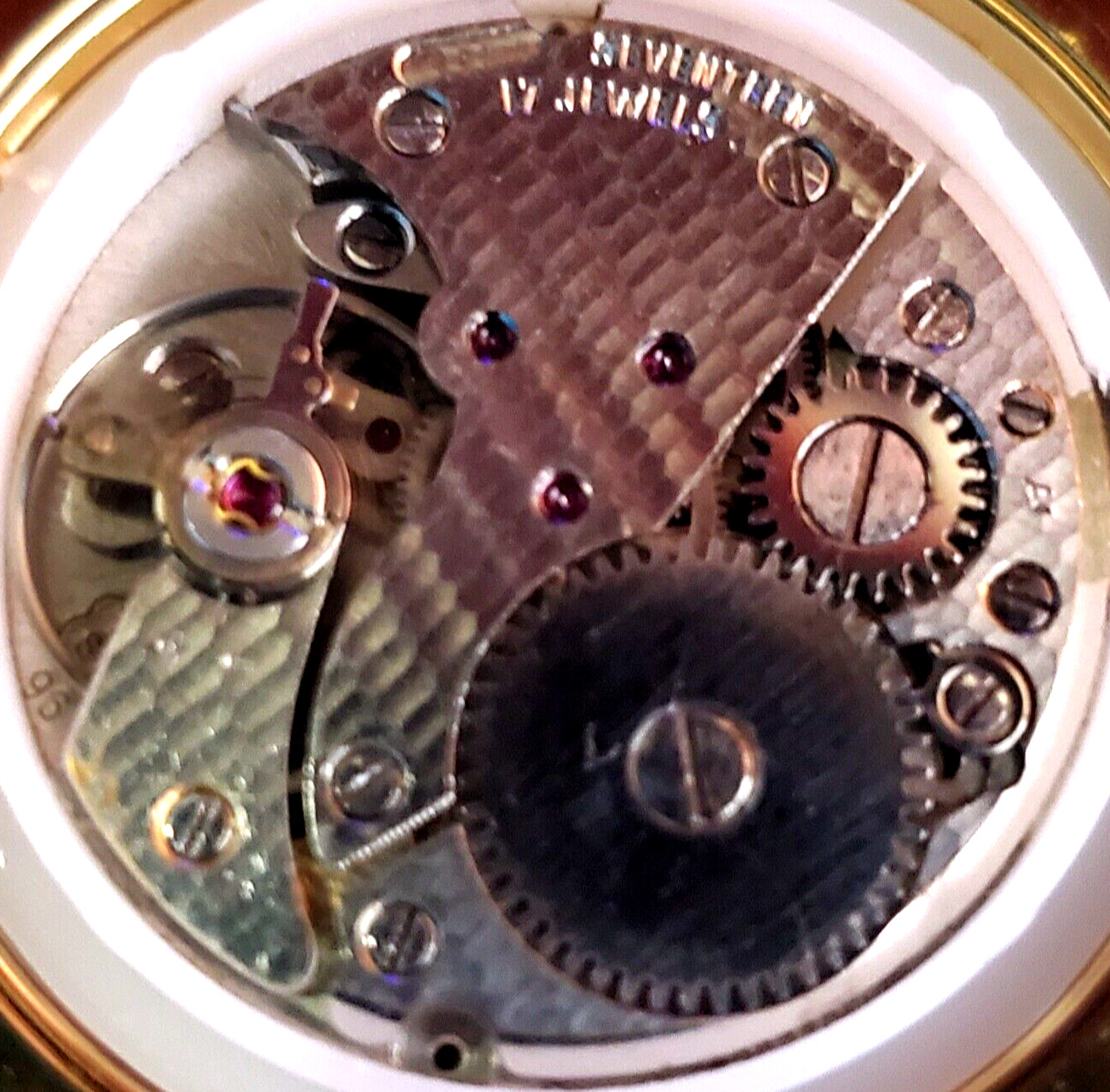 RARE Roamer Shock Proof Mechanical Swiss Watch Restored Serviced GLD-BLK-BLK