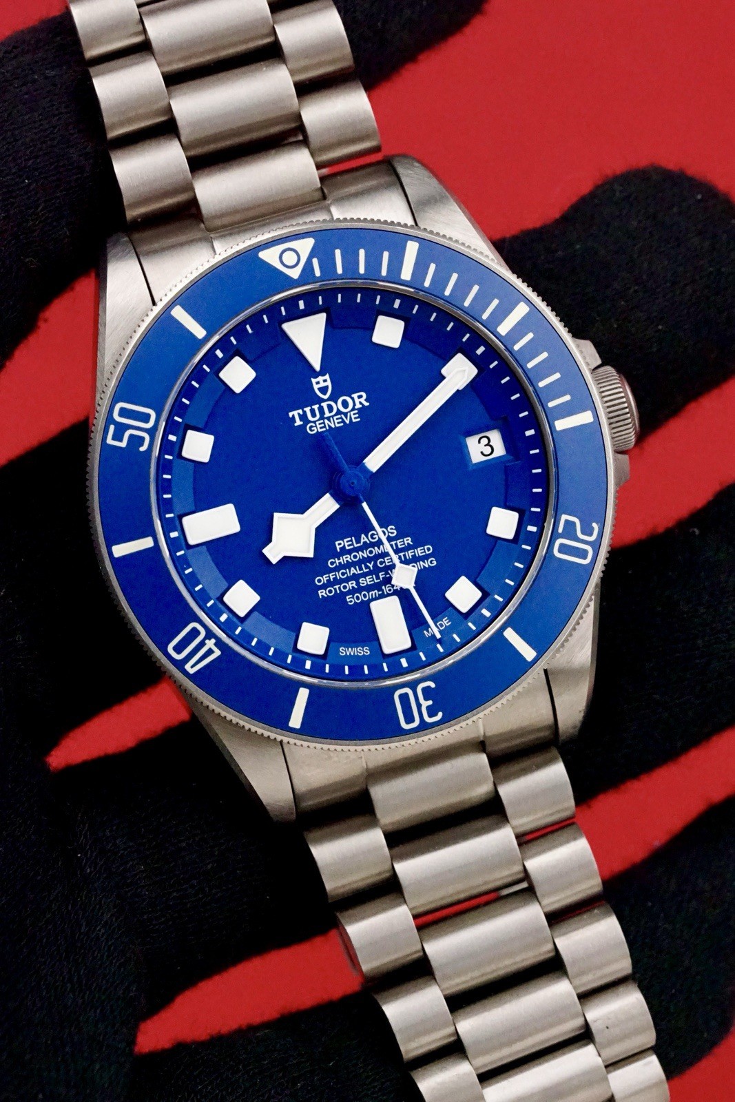TUDOR Pelagos 42 Blue #25600TB Titanuim , Very Clean