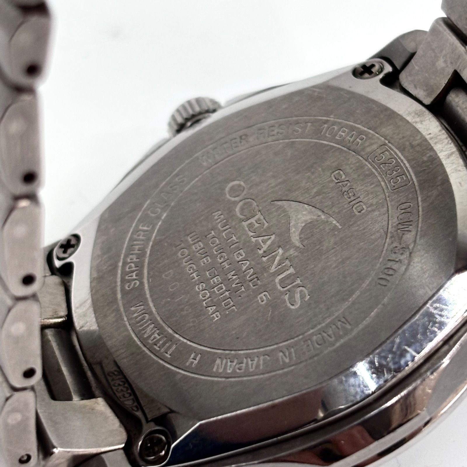 CASIO OCEANUS OCW-S100-1AJF Solar Watch 39mm From Japan