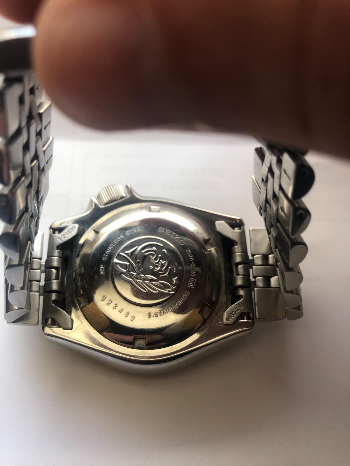精工男士腕表SKX009K2潜水表模拟自动不锈钢腕表-