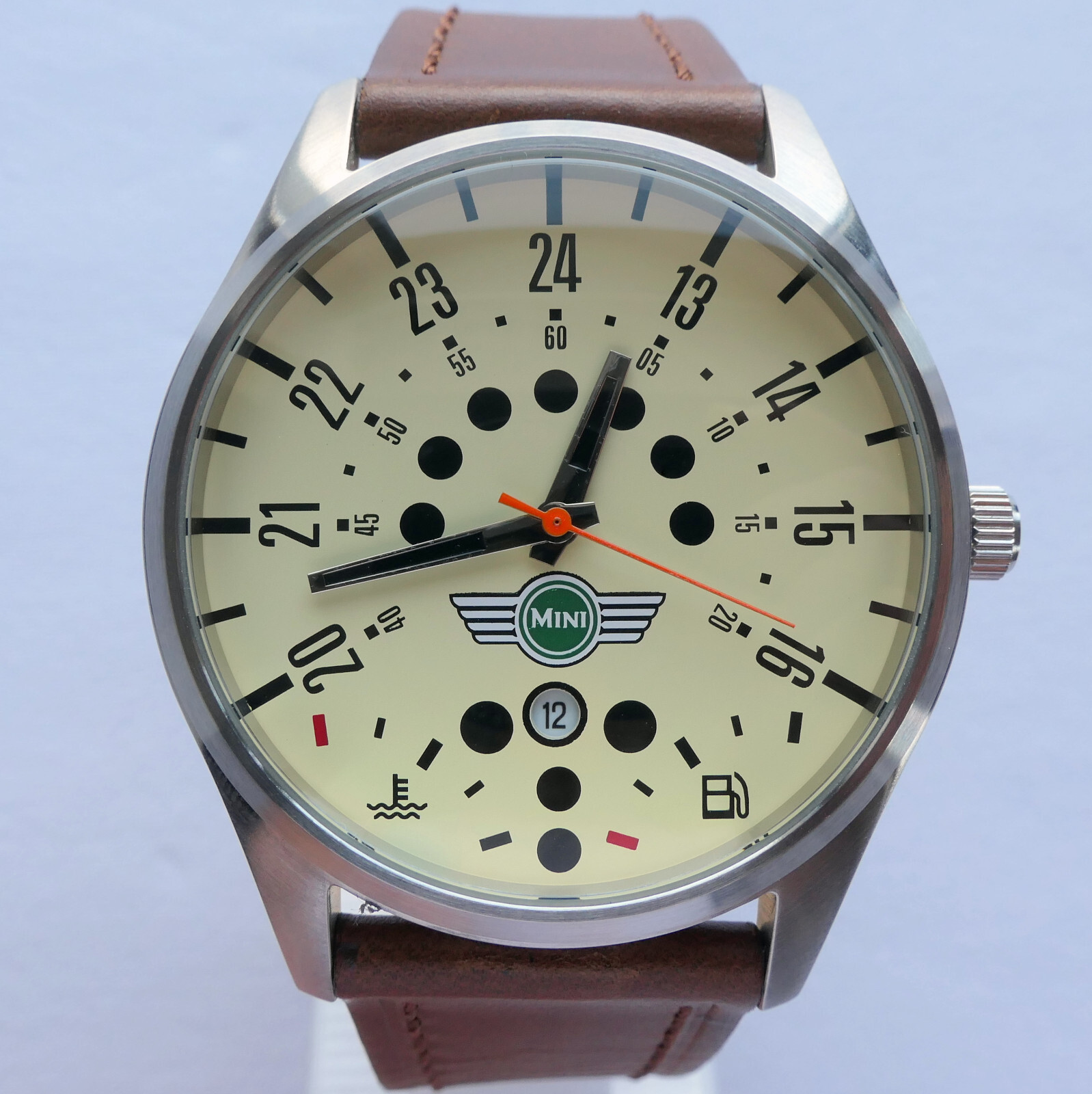 Mini John S Cooper Works JCW Speedometer Racing Classic Retro Sport Design Watch