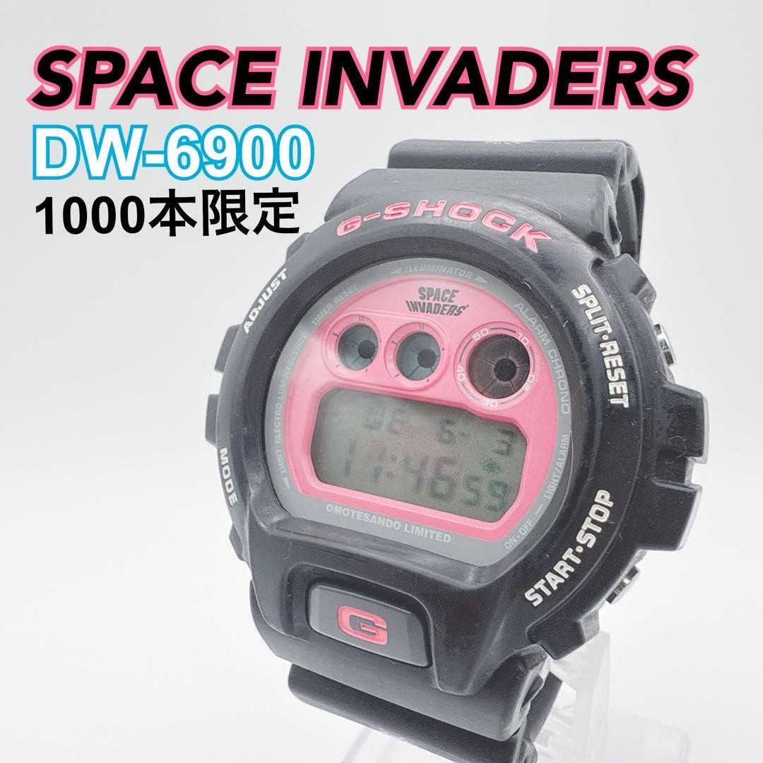 Casio G-SHOCK DW-6900 Space Invaders Omotesando Watch