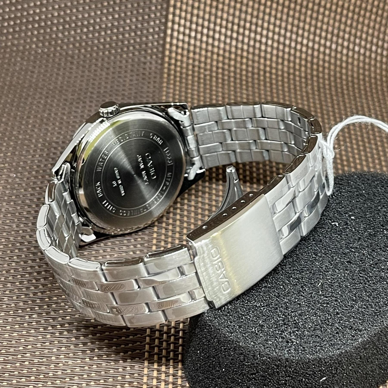 Casio MTP-1335D-2A Analog Blue Dial Stainless Steel Bracelet Quartz Men’s Watch