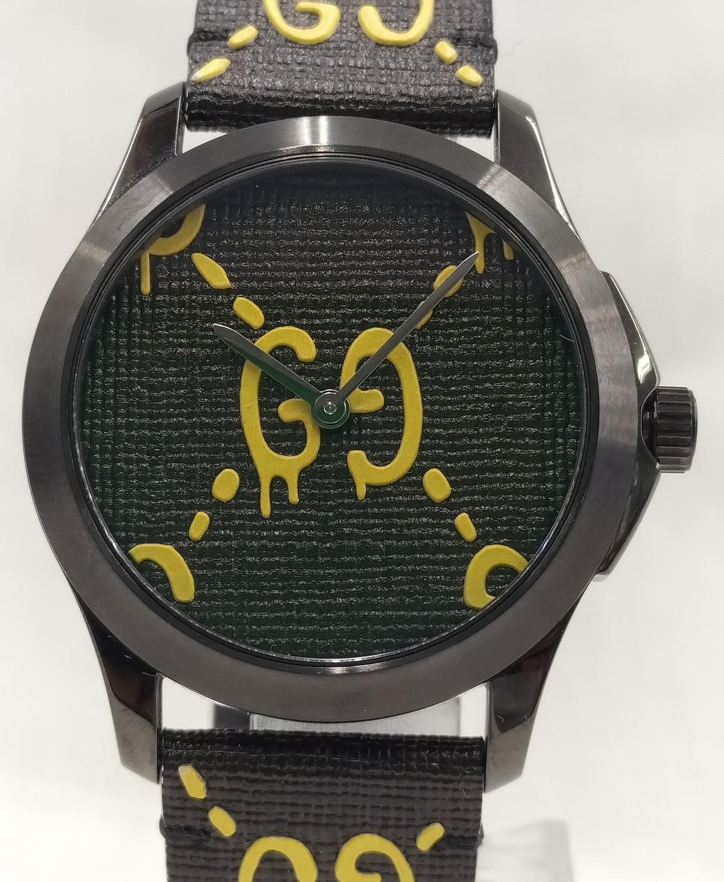 [A4N] Gucci G-Timeless Ghost 126.4 Quartz Analog Classic Men Watch [k4x]