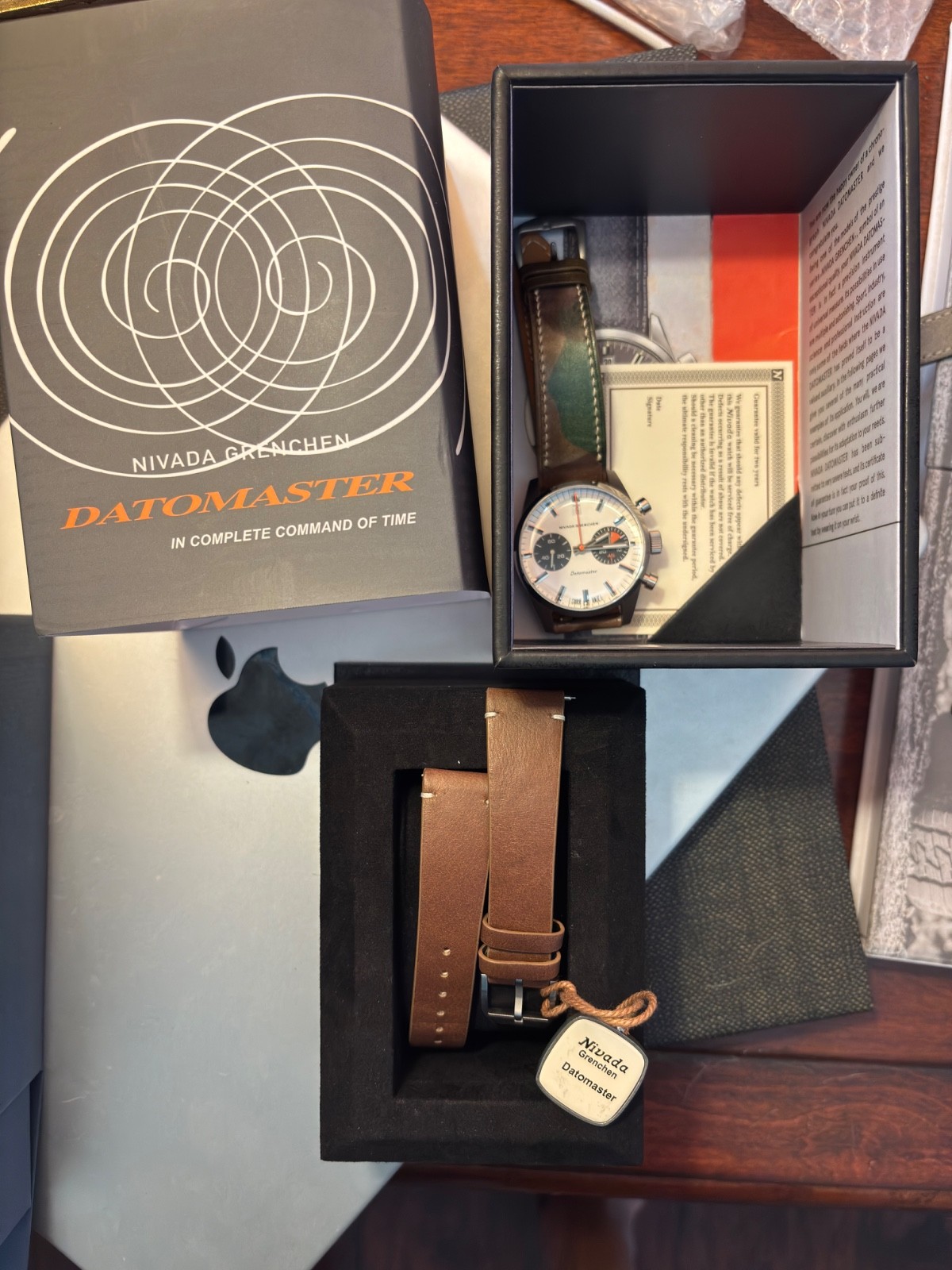 Nivada Grenchen Datomaster Mechanical Manual Wind – A+ & FULL KIT+ (-0.2 s/d)
