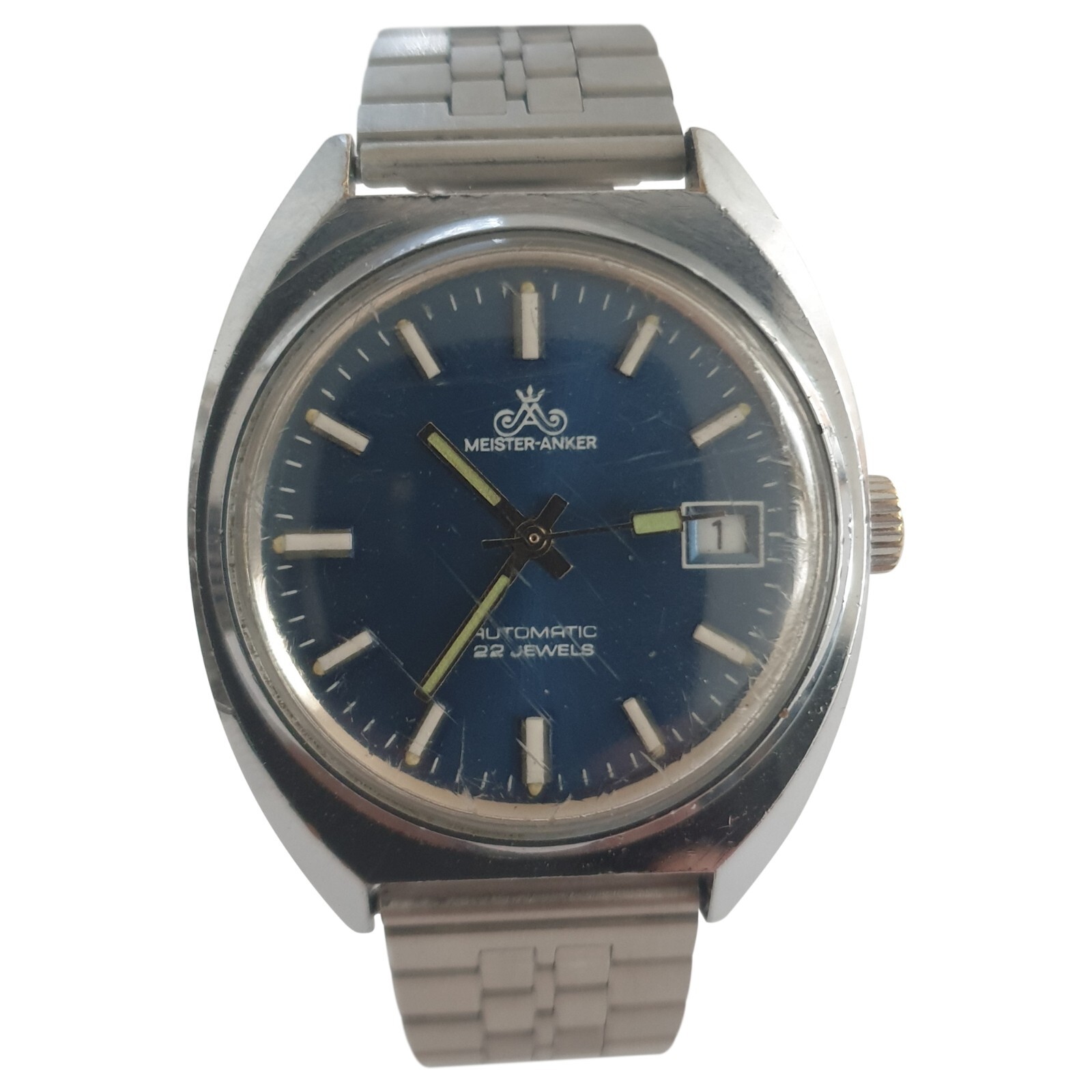 Meister Anker 22′ Jewels Men Automatic Watch – Swiss Made