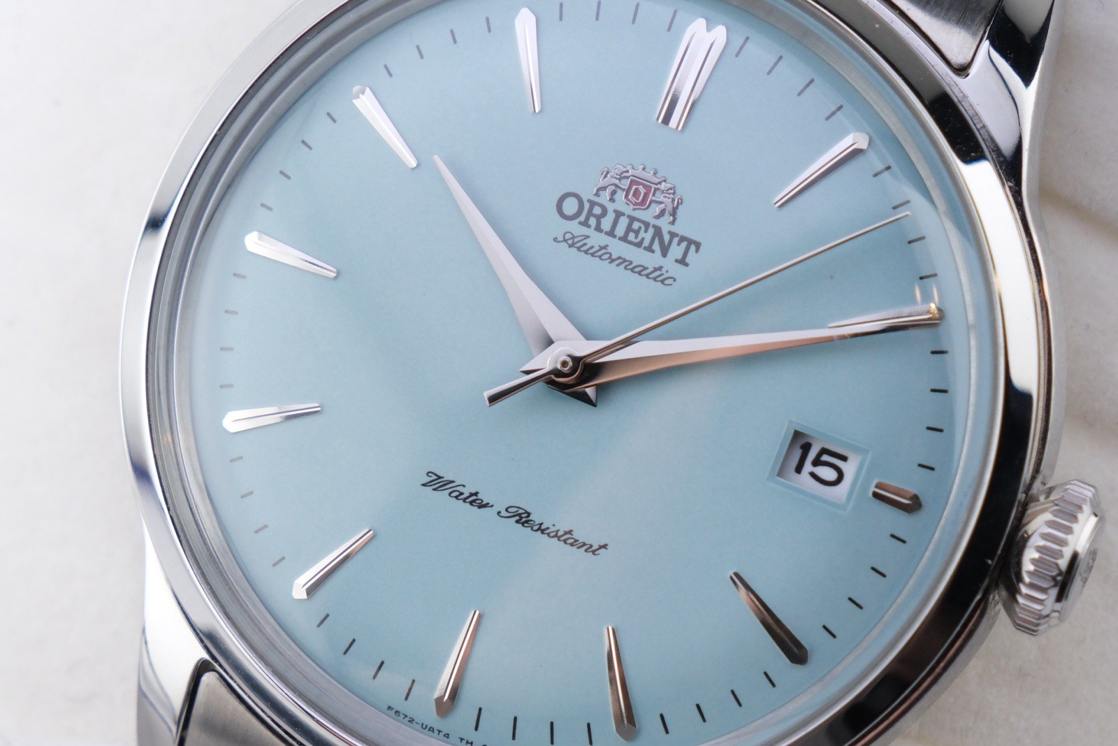 Orient Classic Automatic Bambino 38 “Tiffany Baby Blue” Lim Ed MINT 7.5”