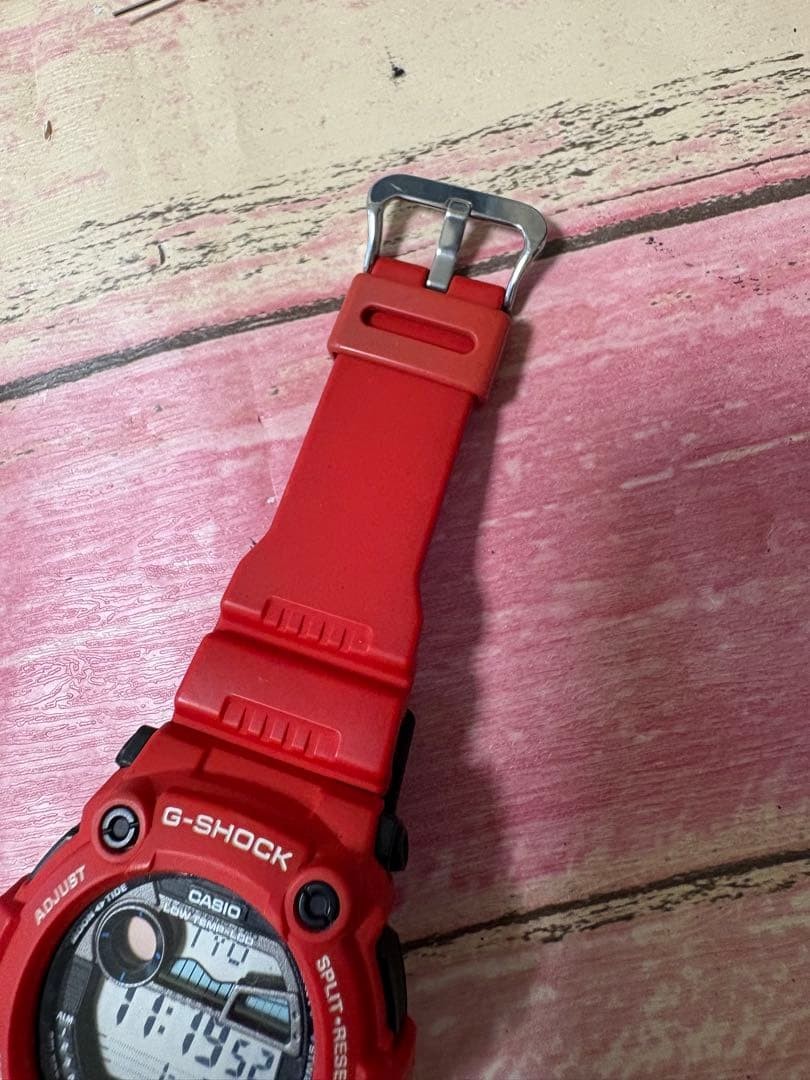 CASIO G-SHOCK G-7900A Red Digital Watch Working Product