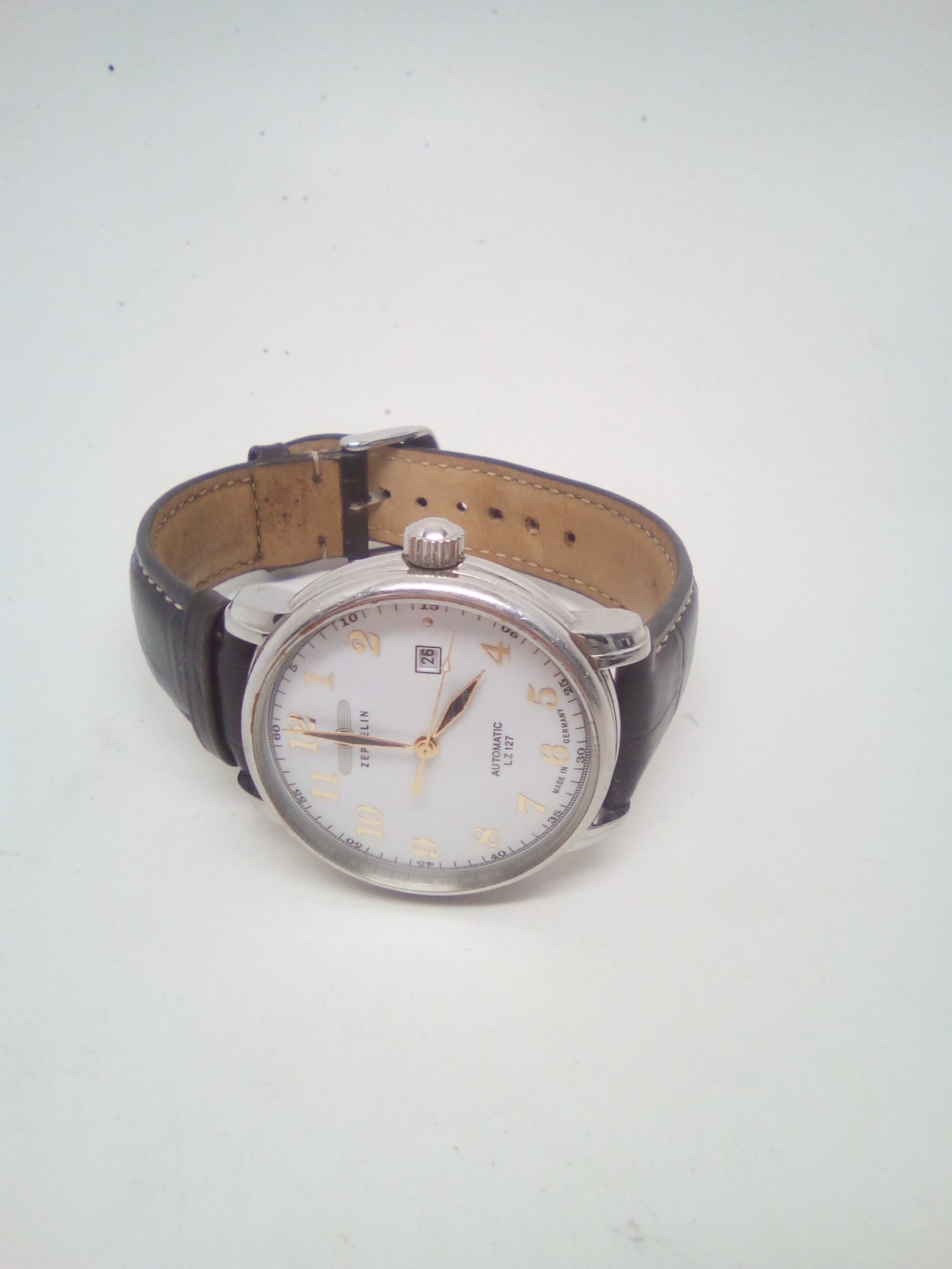 Zeppelin Series LZ127 Graf Germany Made Automatic 7656-1 76561 Men’s Watch