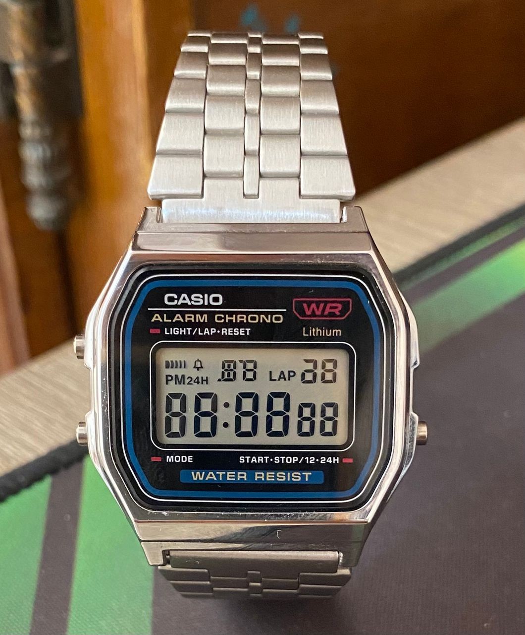 Vintage Casio A159WA-N1 Authentic Vtg Digital Classic Chronograph Unisex Watch