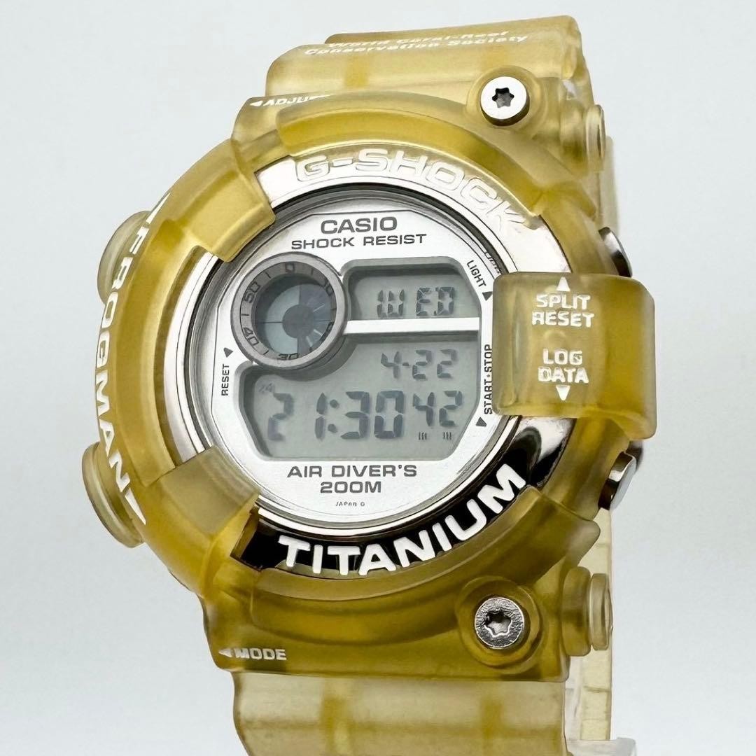 CASIO G-SHOCK Frogman DW-8201WC-8T Triple Manta WCCS Used from Japan