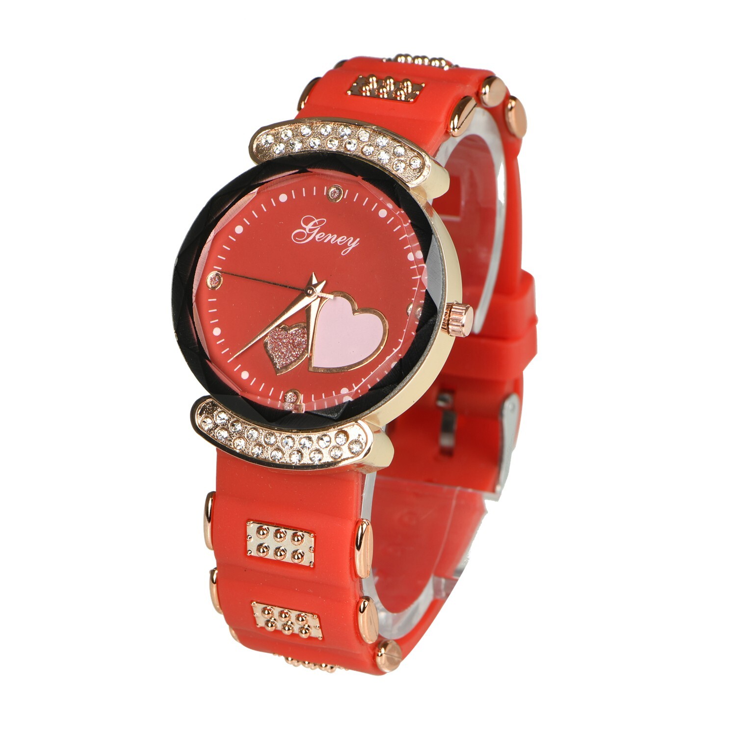 Women Girls Casual Silicone Band Students Sport Analog Quartz Wrist Watch