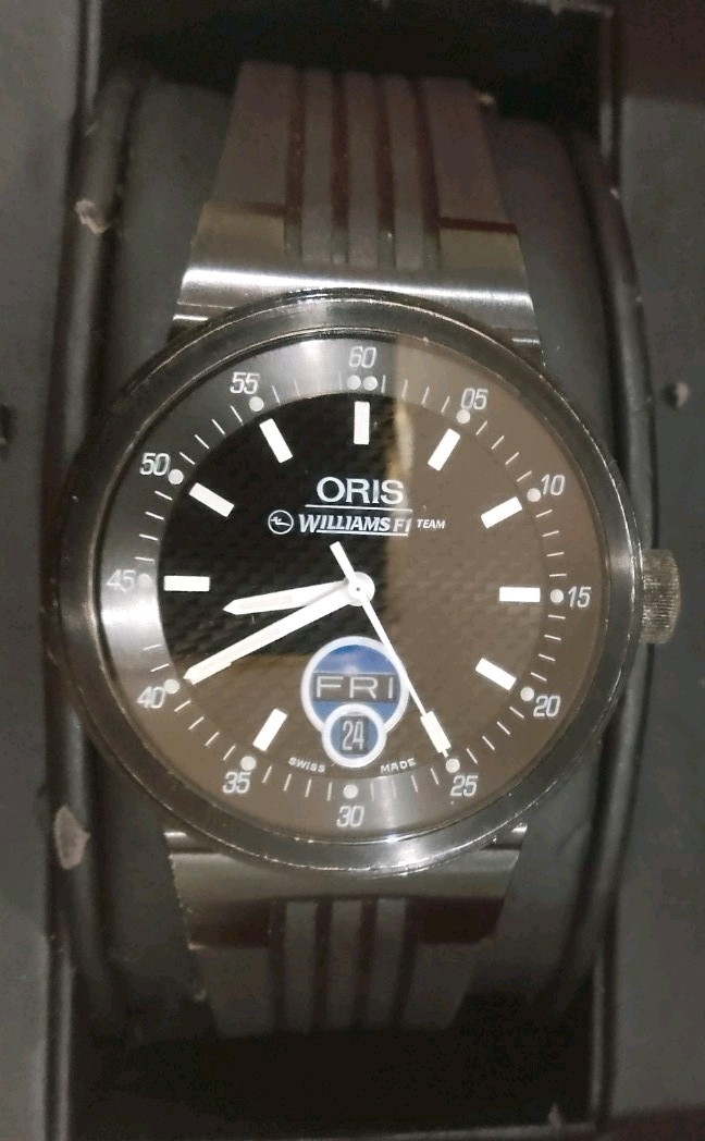 Swiss Oris Williams F1 Wristwatch 7560 With Box