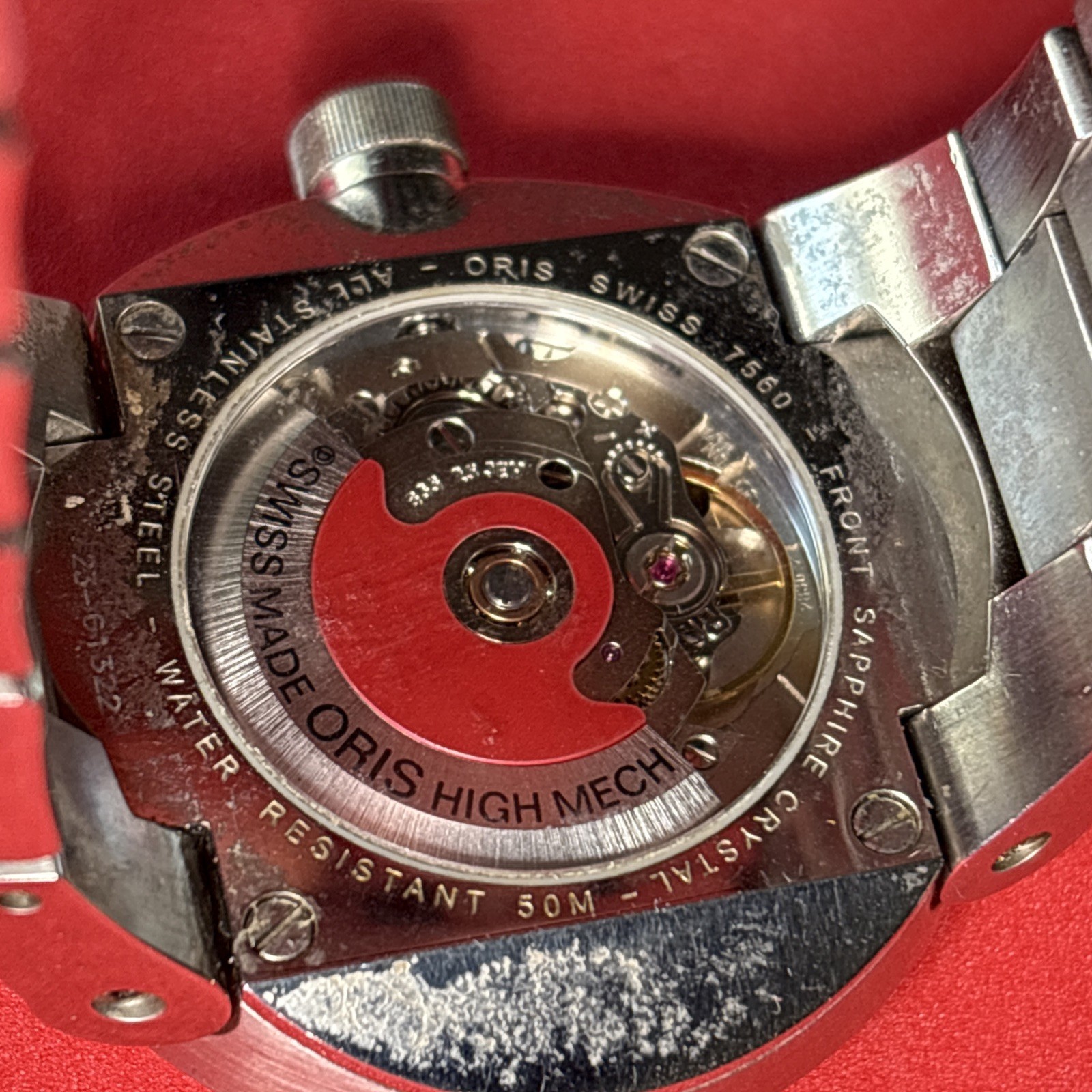 Oris Williams F1 Team Automatic Stainless Steel Wristwatch