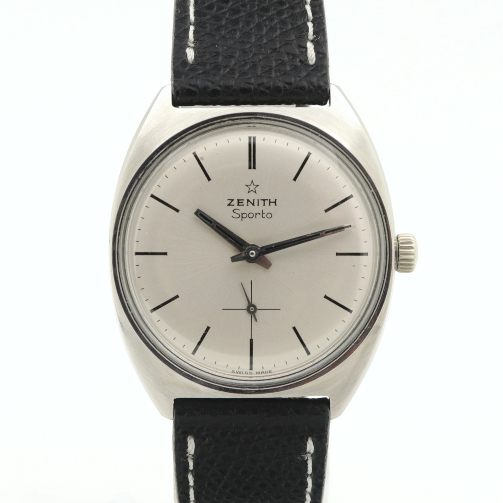 Zenith Sporto GR559801 Silver Dial Manual Winding 34mm Stainless Steel