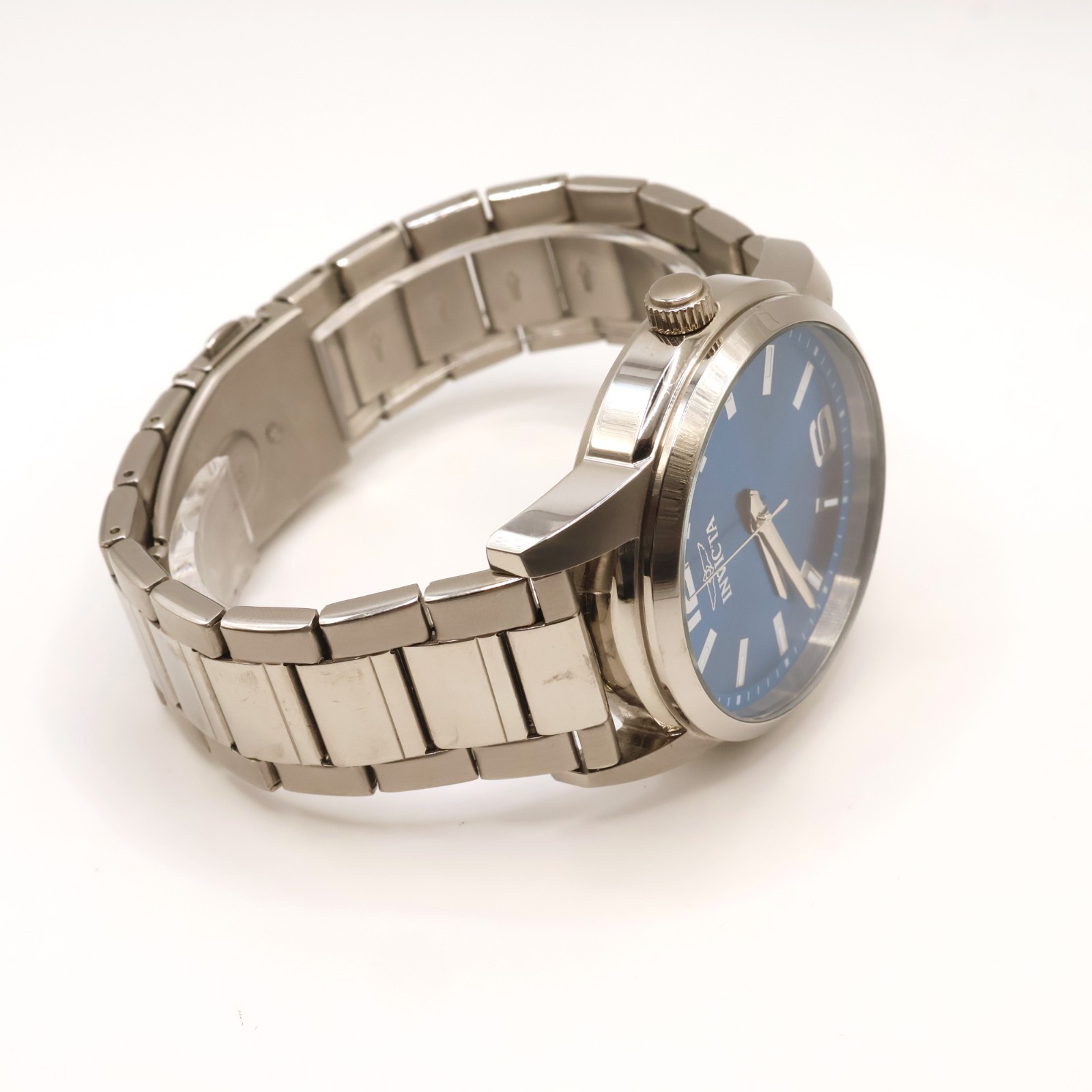Invicta Celestial 48490 Stellar Mesh 43mm Blue Dial SS Mesh Bracelet Quartz