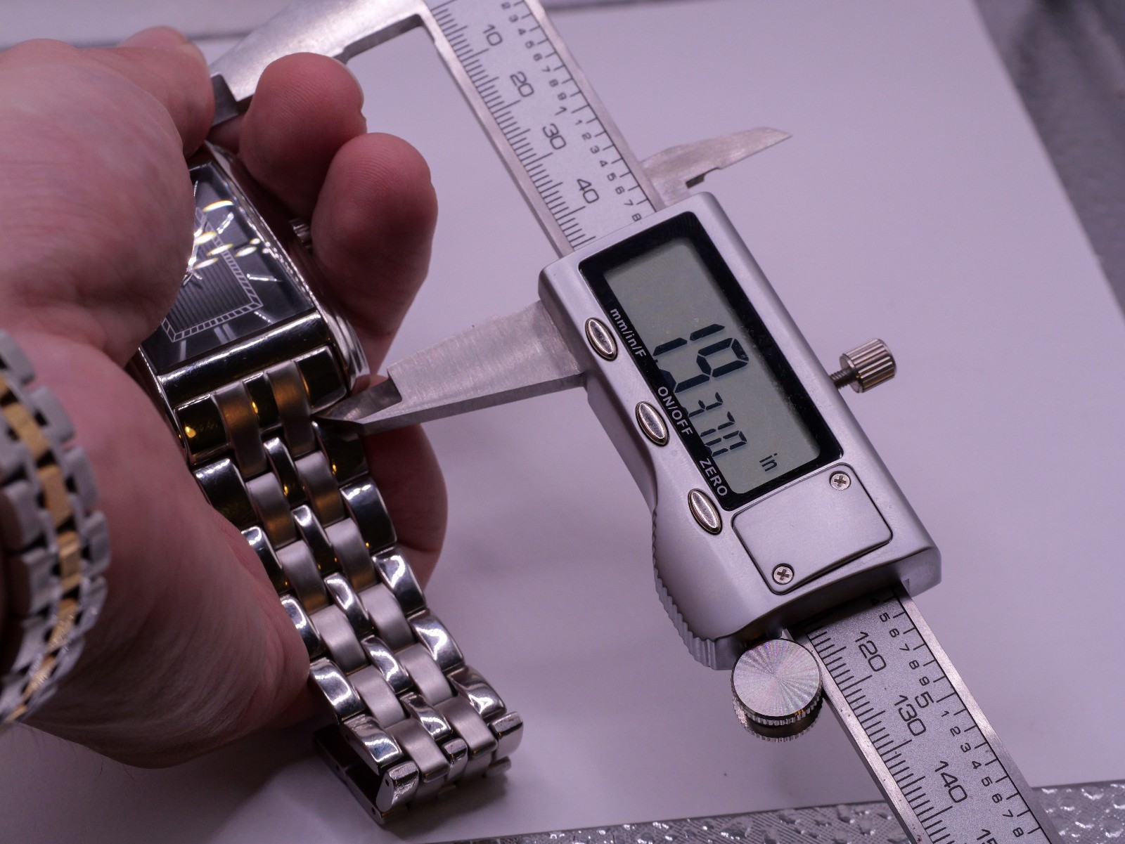 BMW Logo Rectangular Stainless Steel Bracelet Watch Quartz