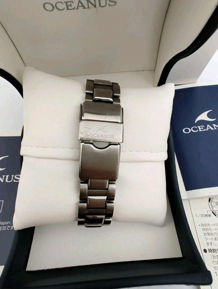 Casio Oceanus OCW-P500TDJ-1A2JF Titanium Men’s Watch World Time Mens Watch Solar
