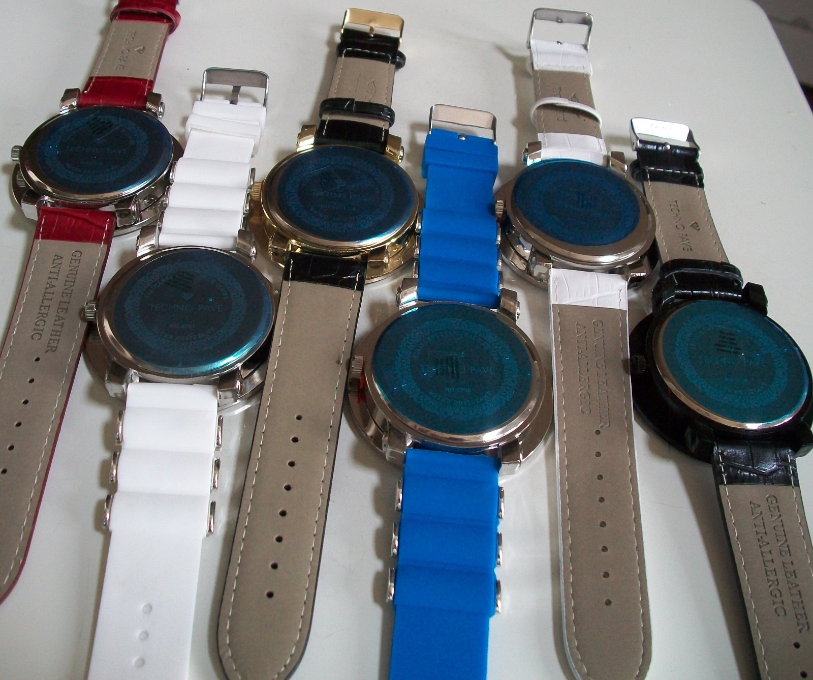 Men’s 3 Row Stone, Plain, Map Dial TECHNO PAVE Fashion Dressy Hip Hop Watch