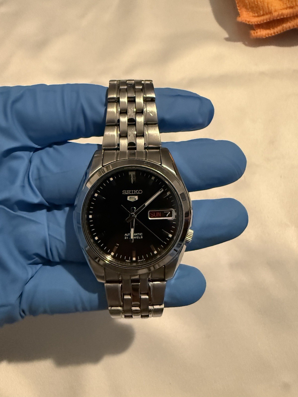 Seiko 5 Sports Men’s Black Watch – SNK361
